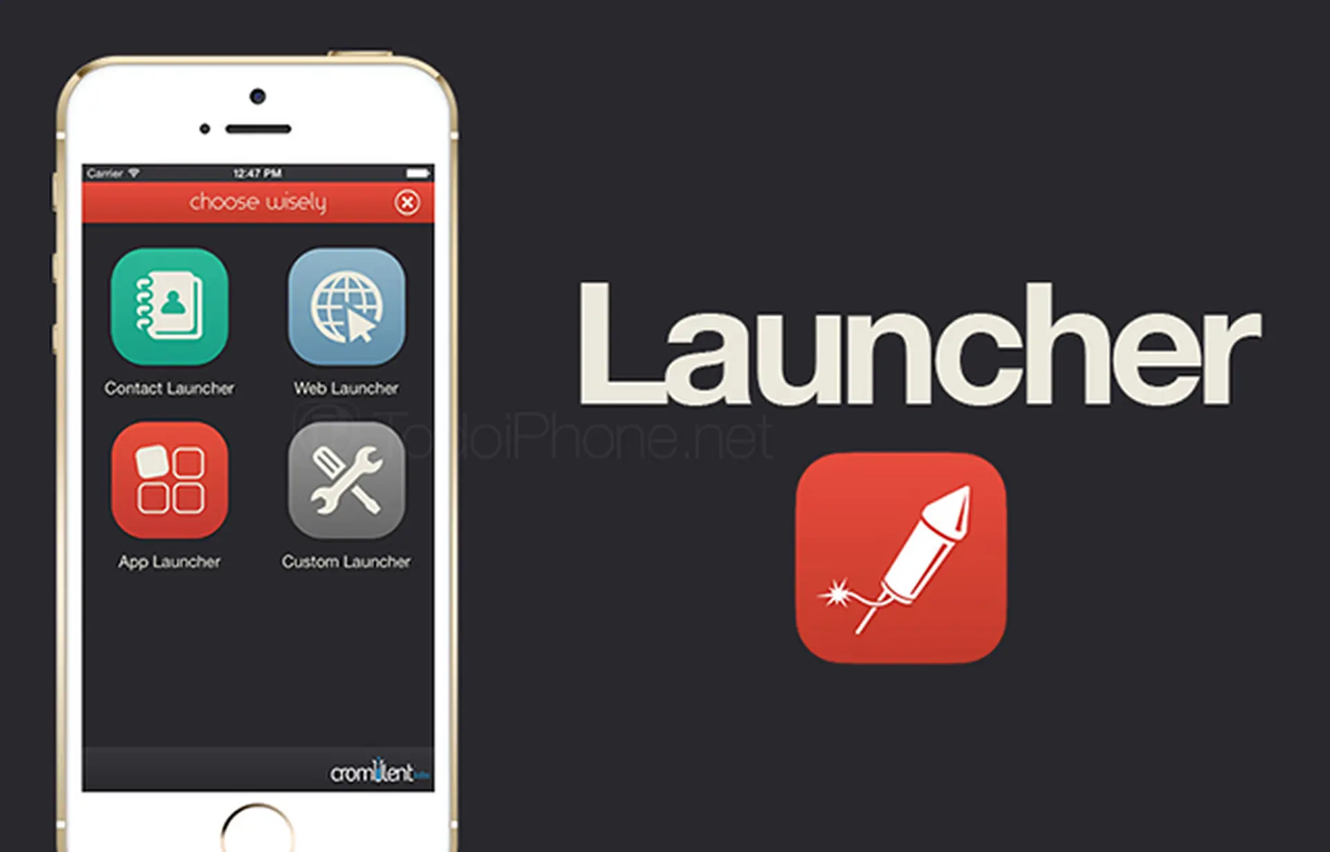 Gọi điện nhanh với ứng dụng Launcher cho iOS