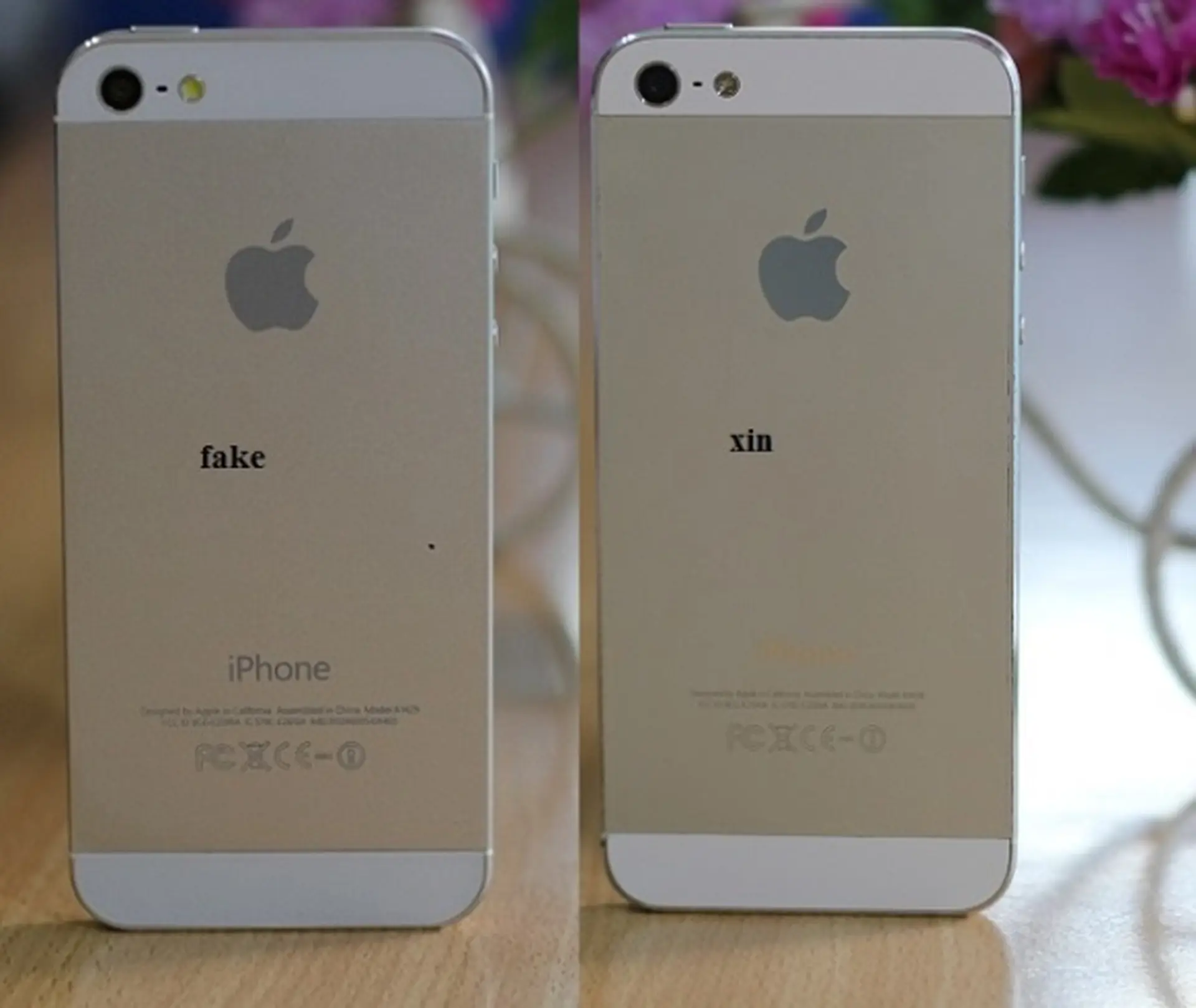 Phân biệt iPhone 5S và iPhone 5 vỏ xịn và đã thay vỏ