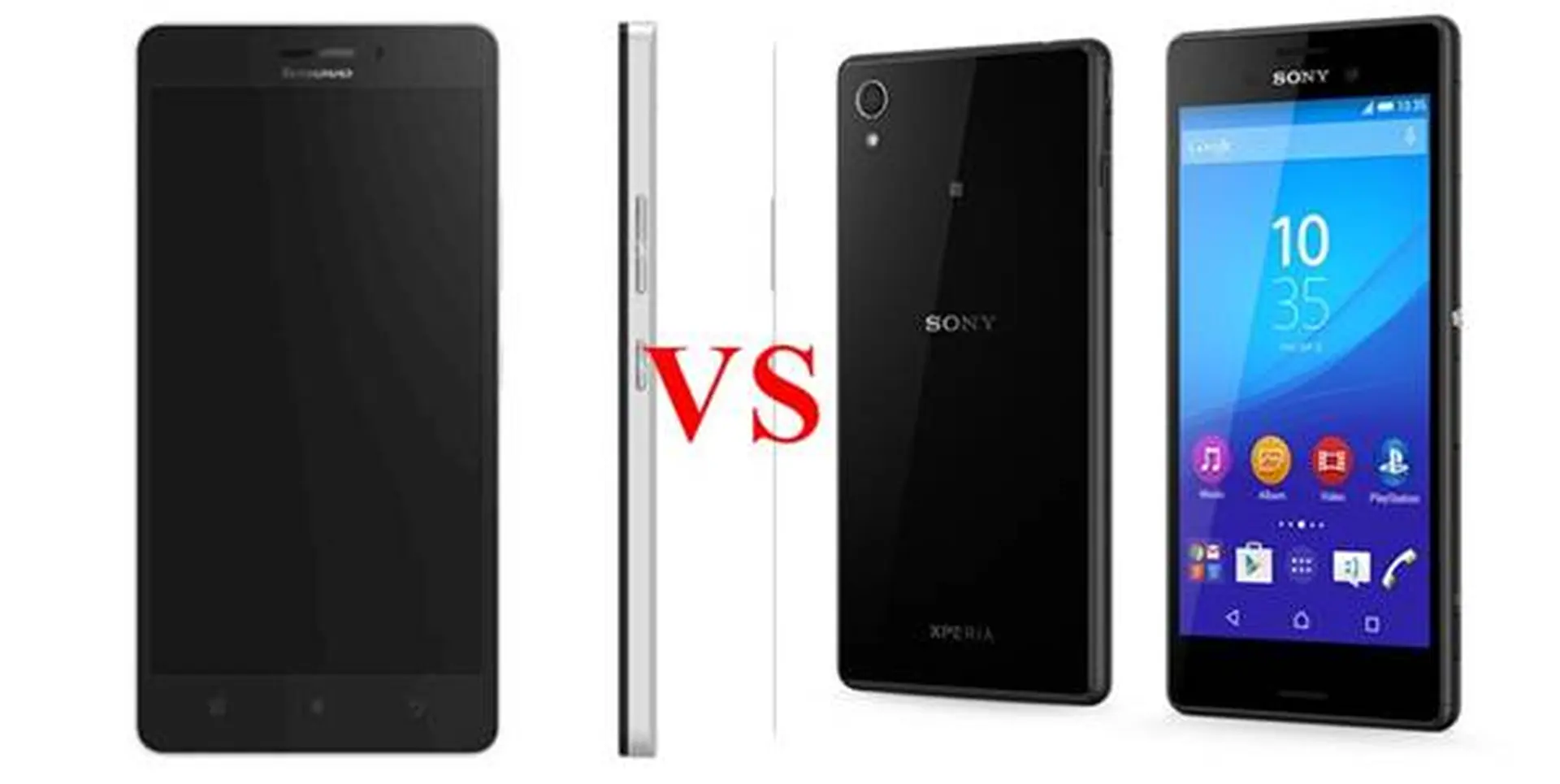 So sánh cấu hình Lenovo Vibe Shot với Sony Xperia M4 Aqua