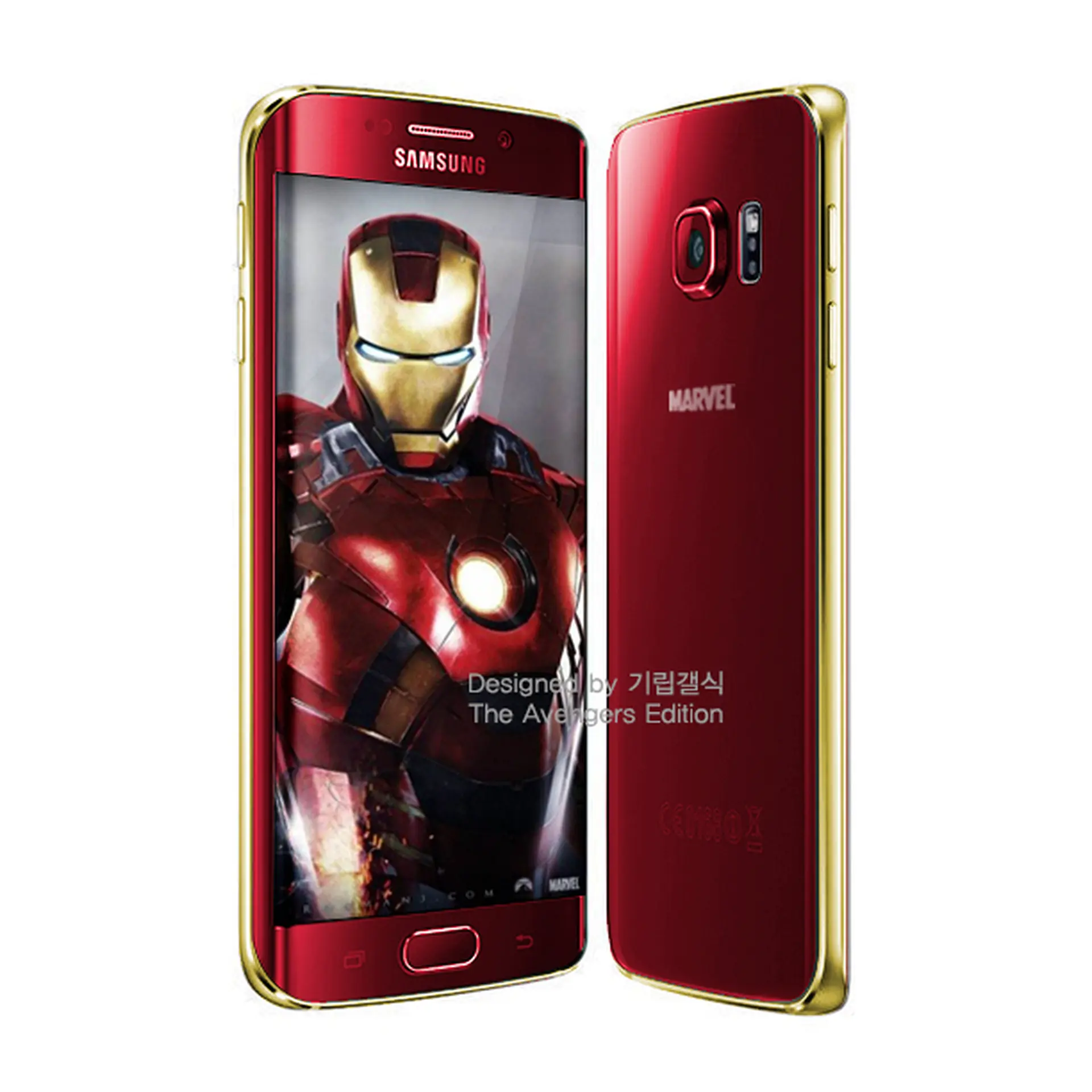Samsung Galaxy S6 và S6 edge phiên bản Iron Man ấn tượng sớm trình làng