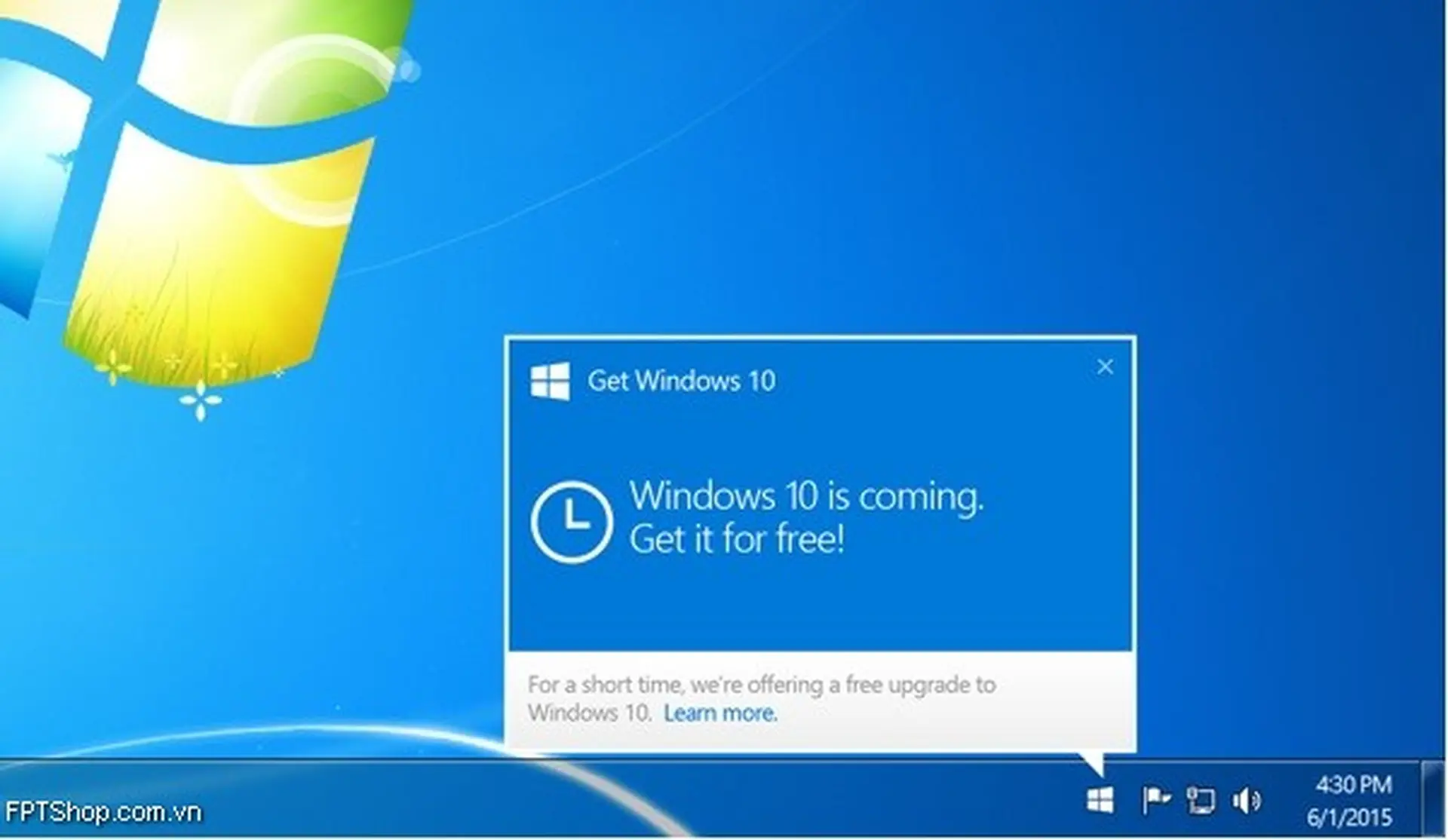 Giúp Windows 8 hiển thị biểu tượng nâng cấp lên Windows 10