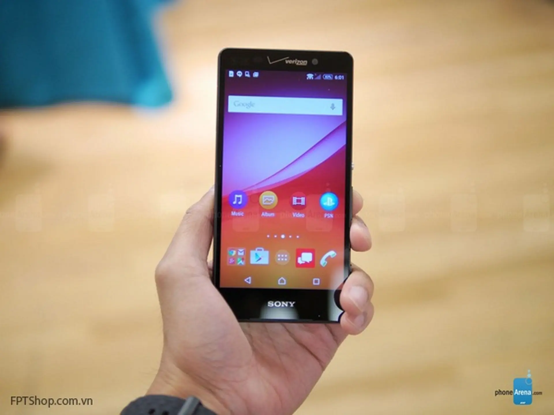 Trên tay Sony Xperia Z4v: đẹp và tinh tế