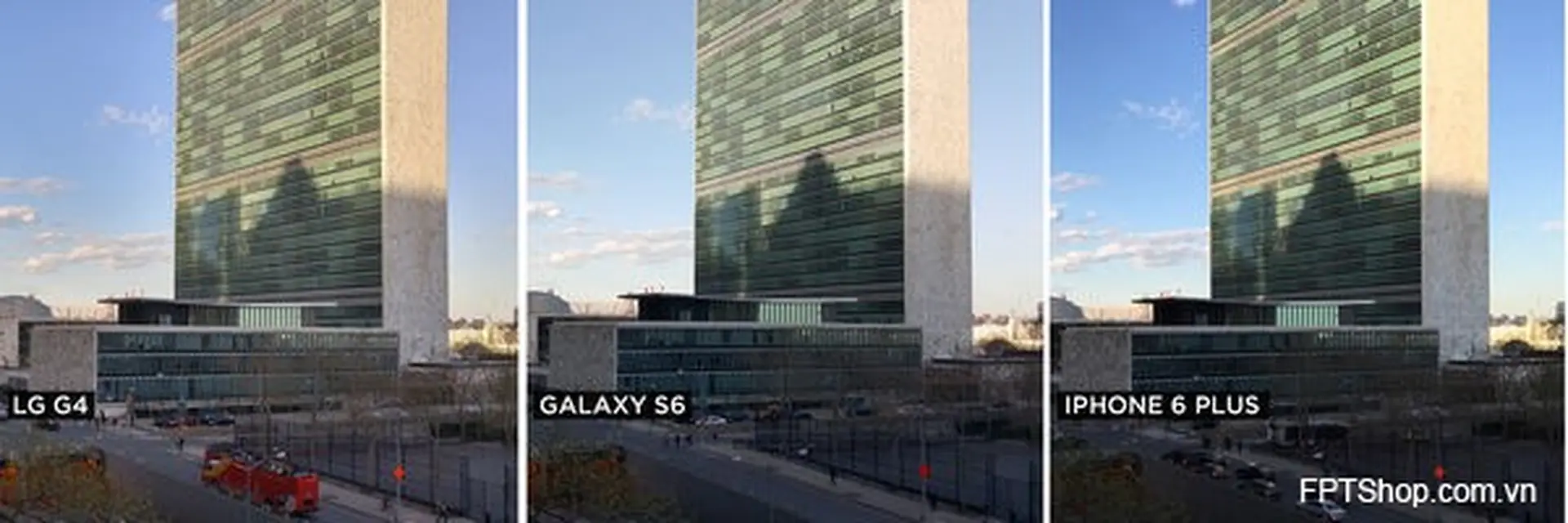 So sánh camera LG G4, Samsung Galaxy S6 và iPhone 6 Plus
