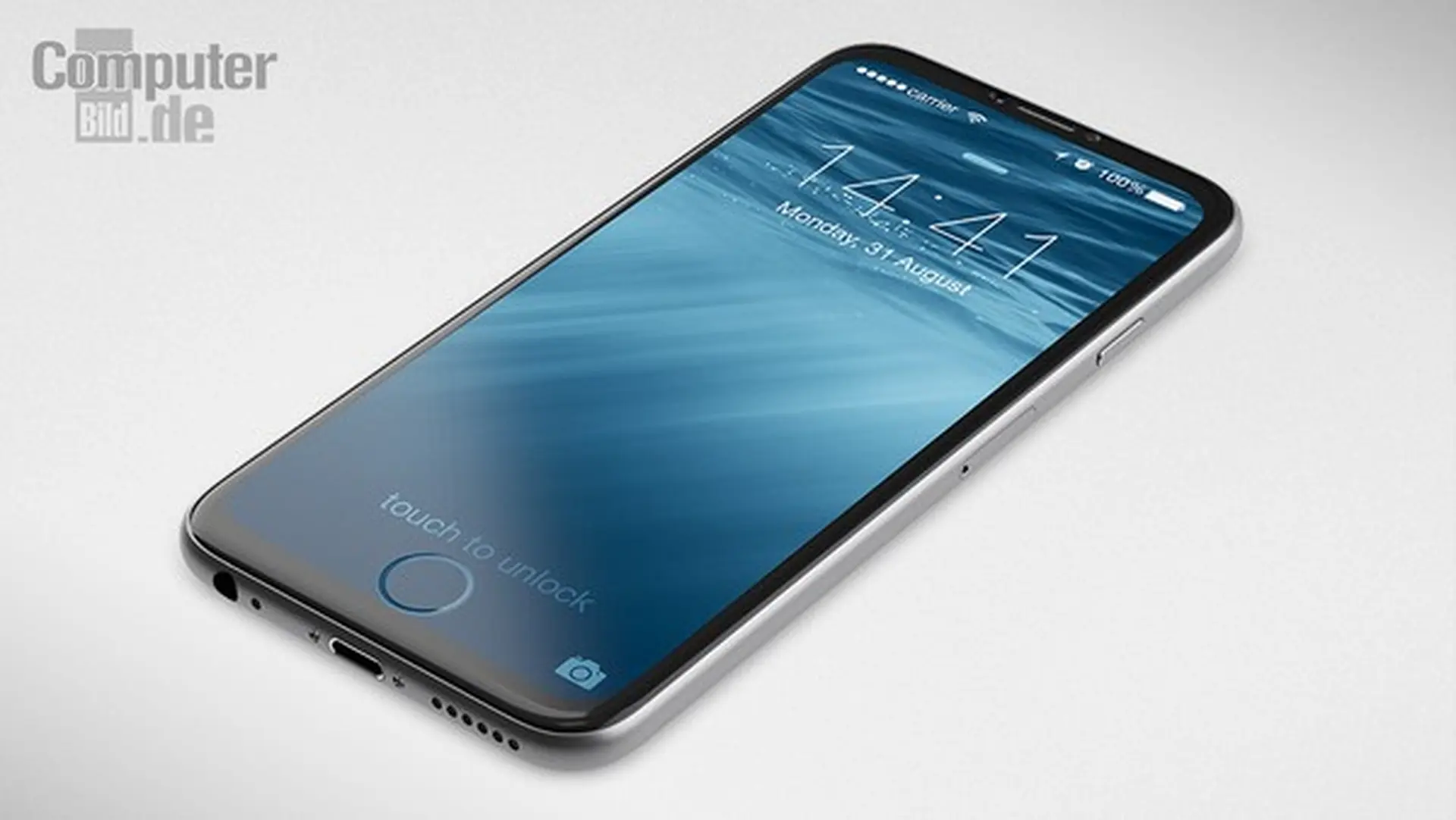 Concept iPhone 7 ấn tượng với thiết kế nút Home nằm trên màn cảm ứng