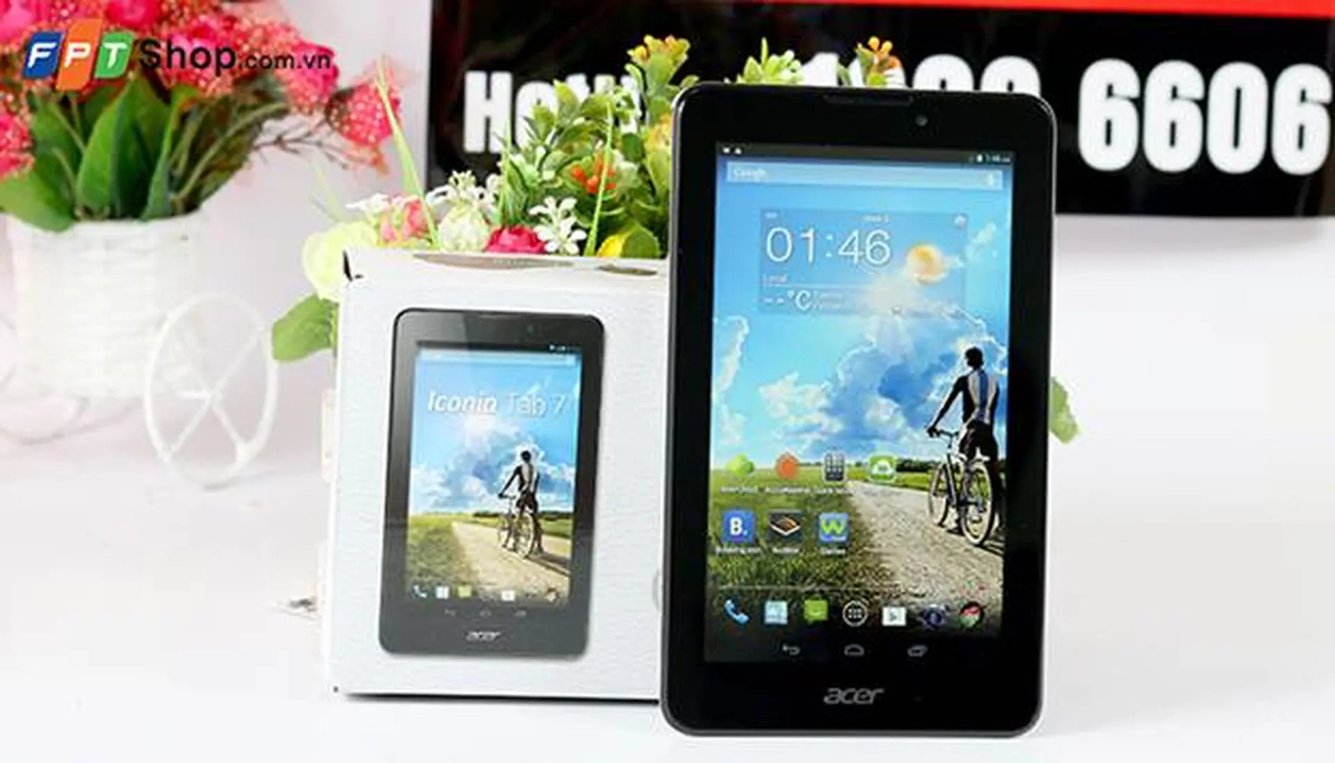 Trên tay máy tính bảng Acer A1-713