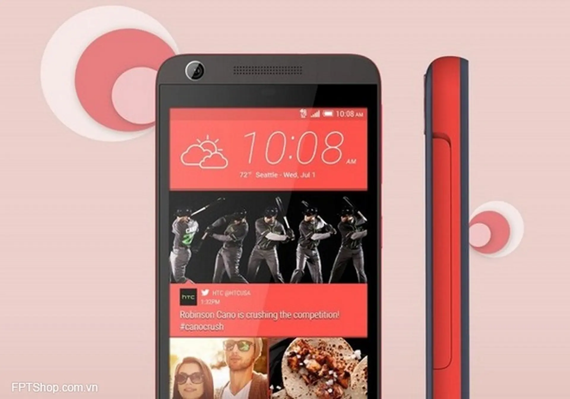 Thông số kỹ thuật của bộ tứ điện thoại HTC Desire mới ra mắt