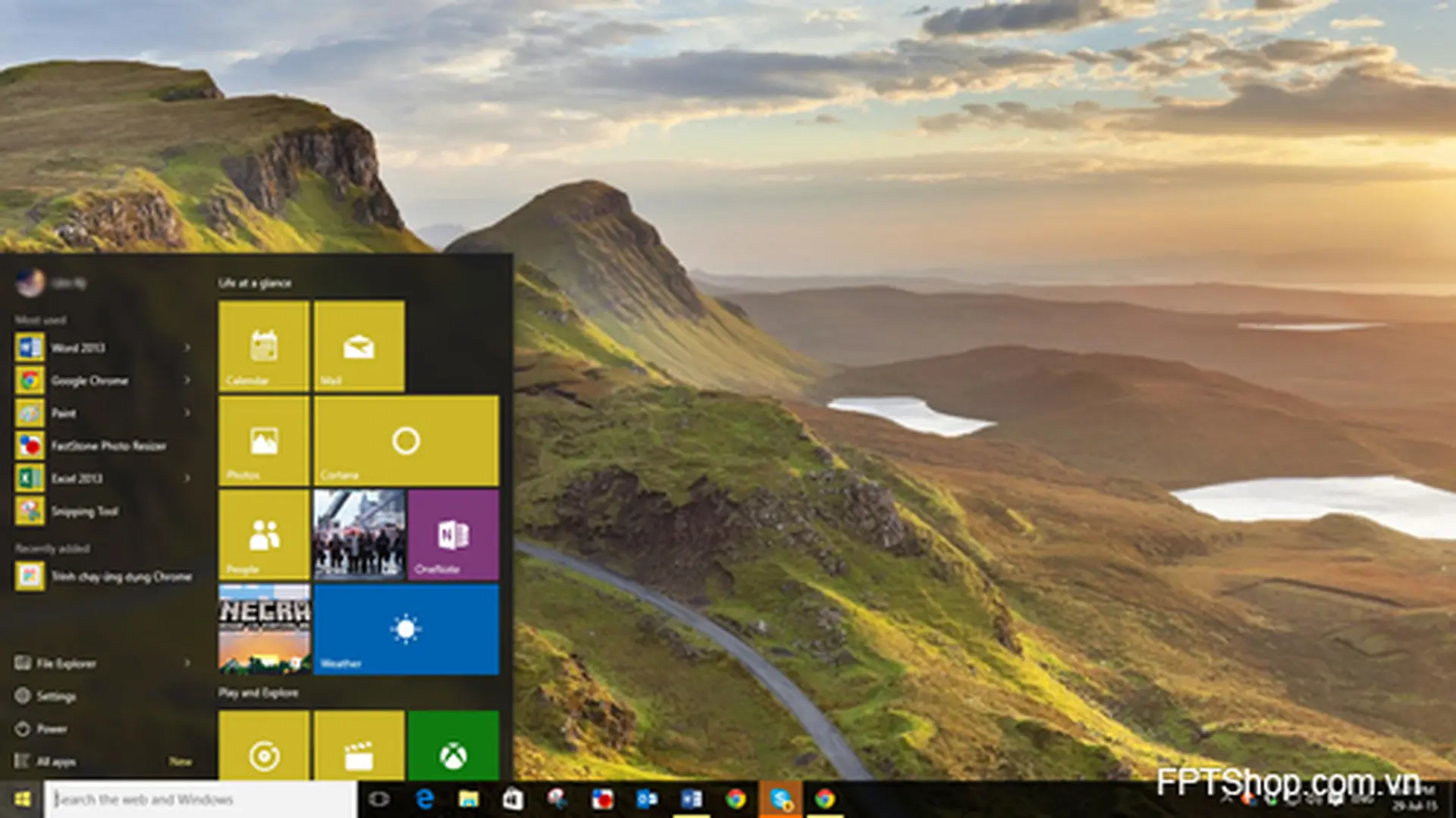 Cách nâng cấp Windows Single Language SKU lên Windows 10 và kích hoạt RDX 