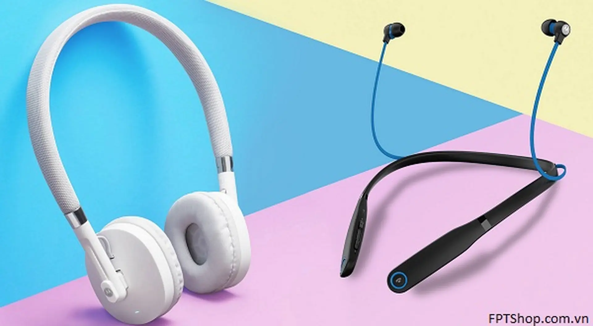 Bộ đôi tai nghe không dây Moto Pulse – Moto Surround làm rung động tín đồ công nghệ