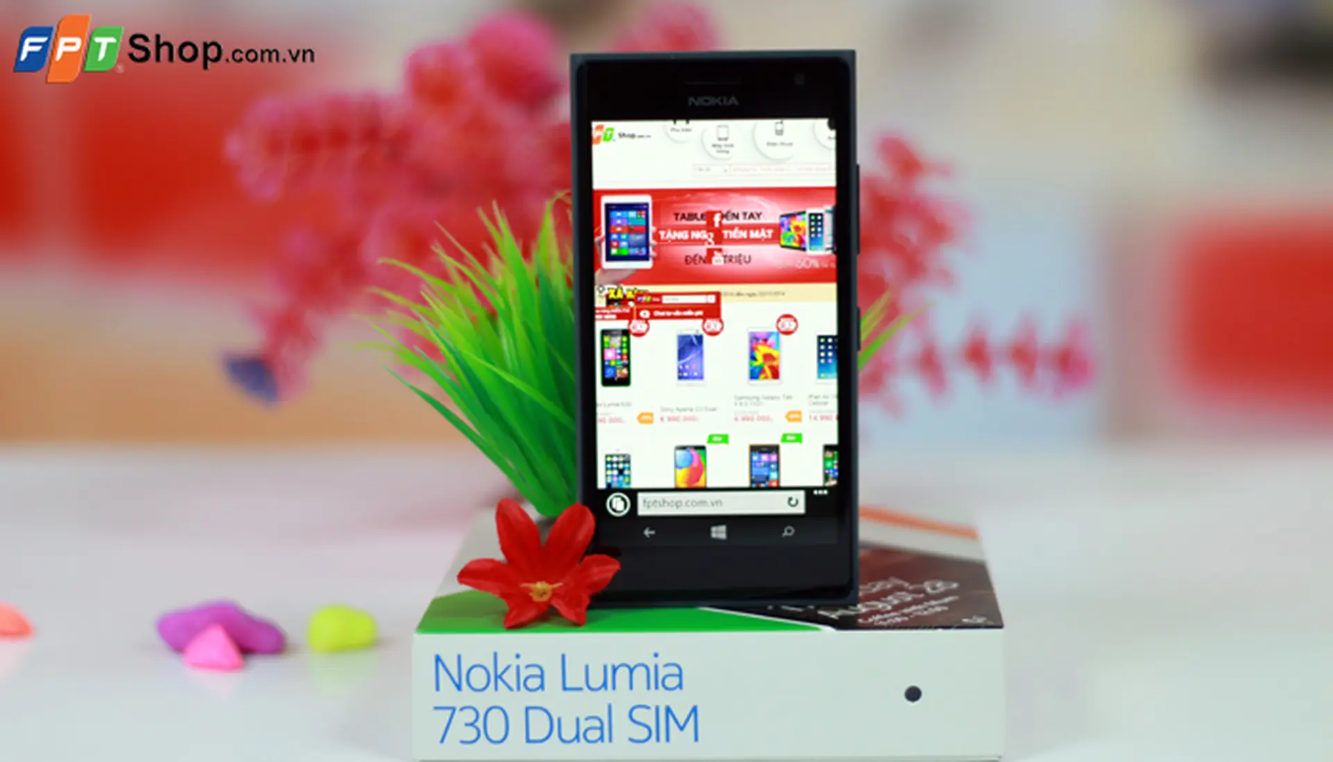 Hãy đến FPT Shop ngay hôm nay để sở hữu Nokia Lumia 730 với mức giá hấp dẫn!