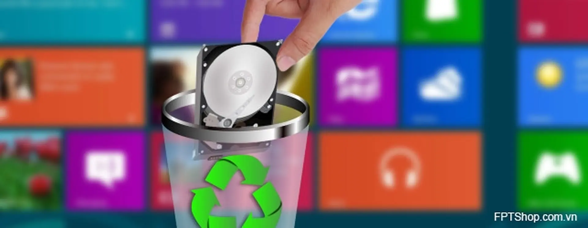 Phục hồi phân vùng Recovery bị xóa trong Windows 8