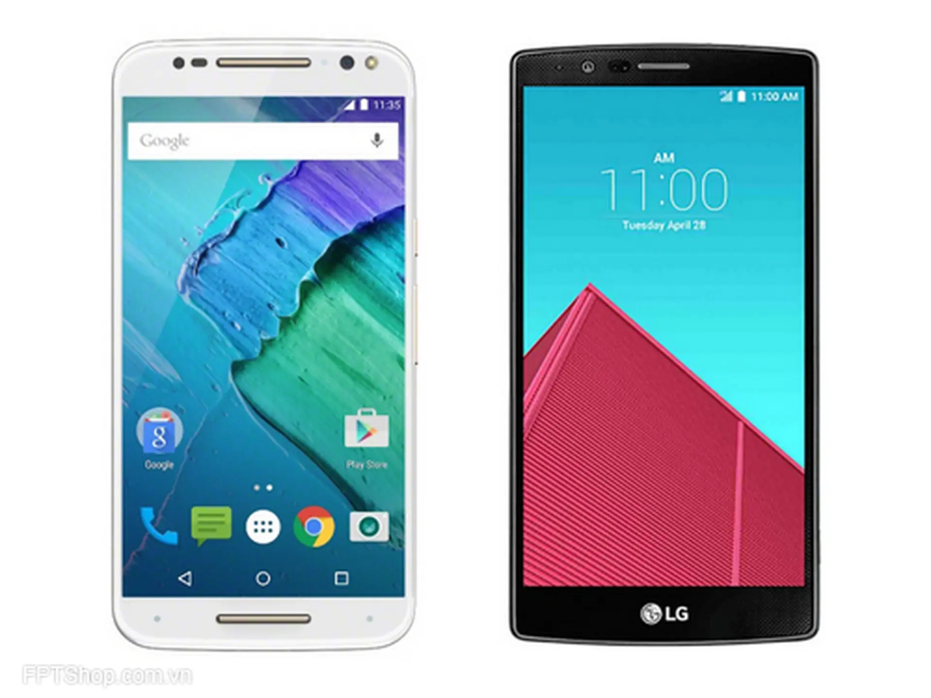 So sánh nhanh thông số kỹ thuật của Moto X Style và LG G4