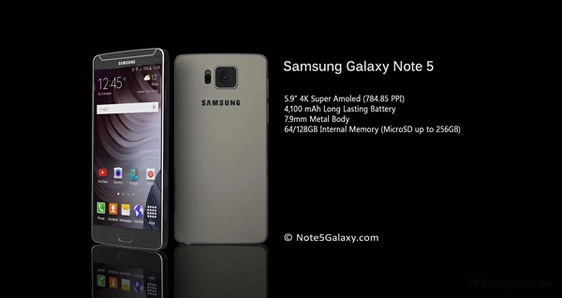 So sánh Samsung Galaxy Note 5 và iPhone 6 Plus: Từ thiết kế đến cấu hình