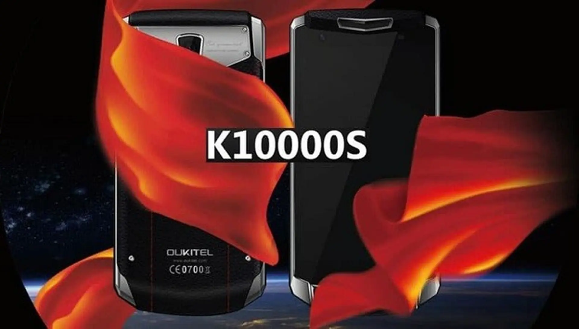 Cực sốc với smartphone pin 10000mAh Oukitel K10000S