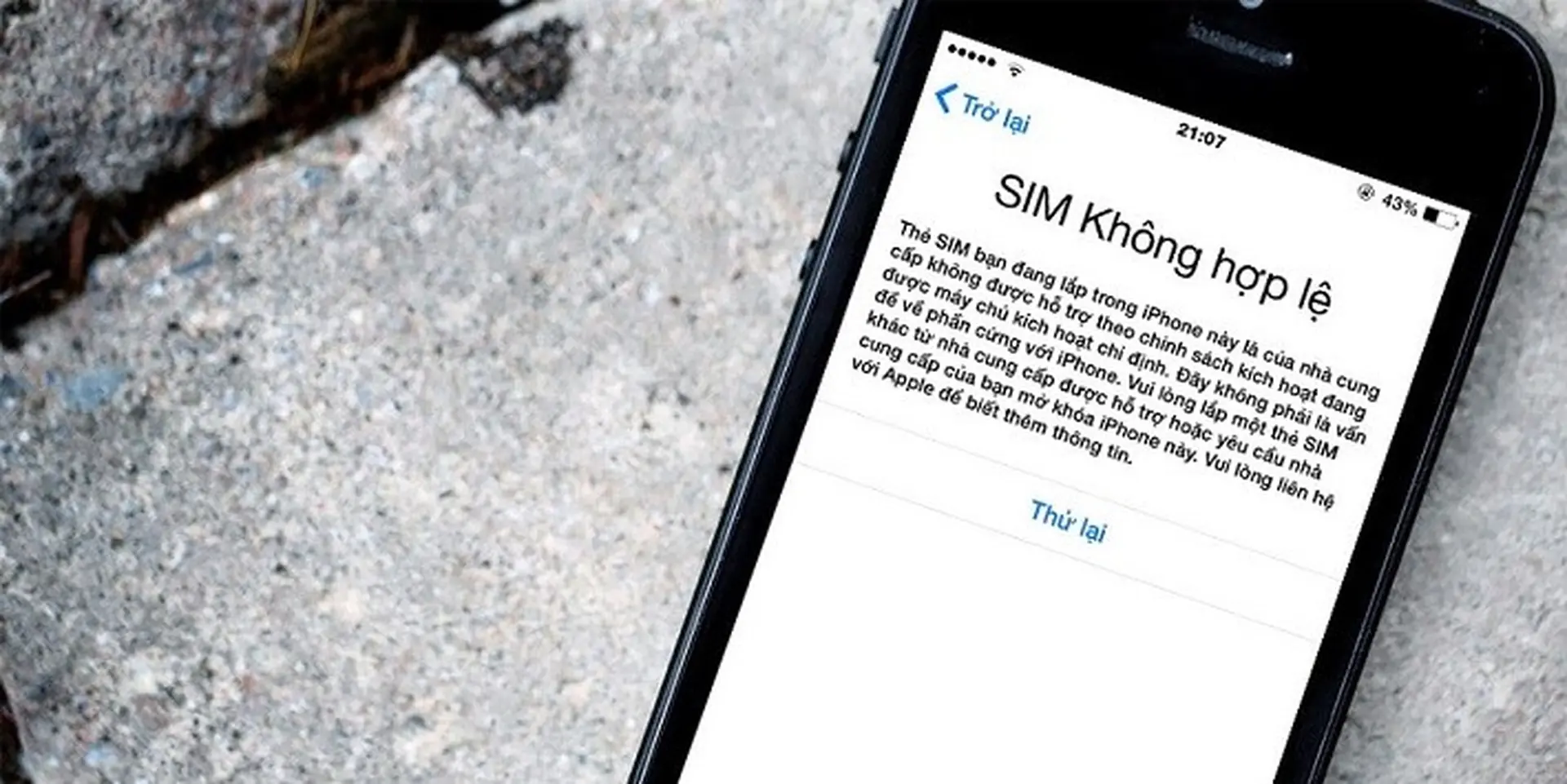 Cảnh báo: iPhone hàng xách tay gặp lỗi khóa SIM hàng loạt