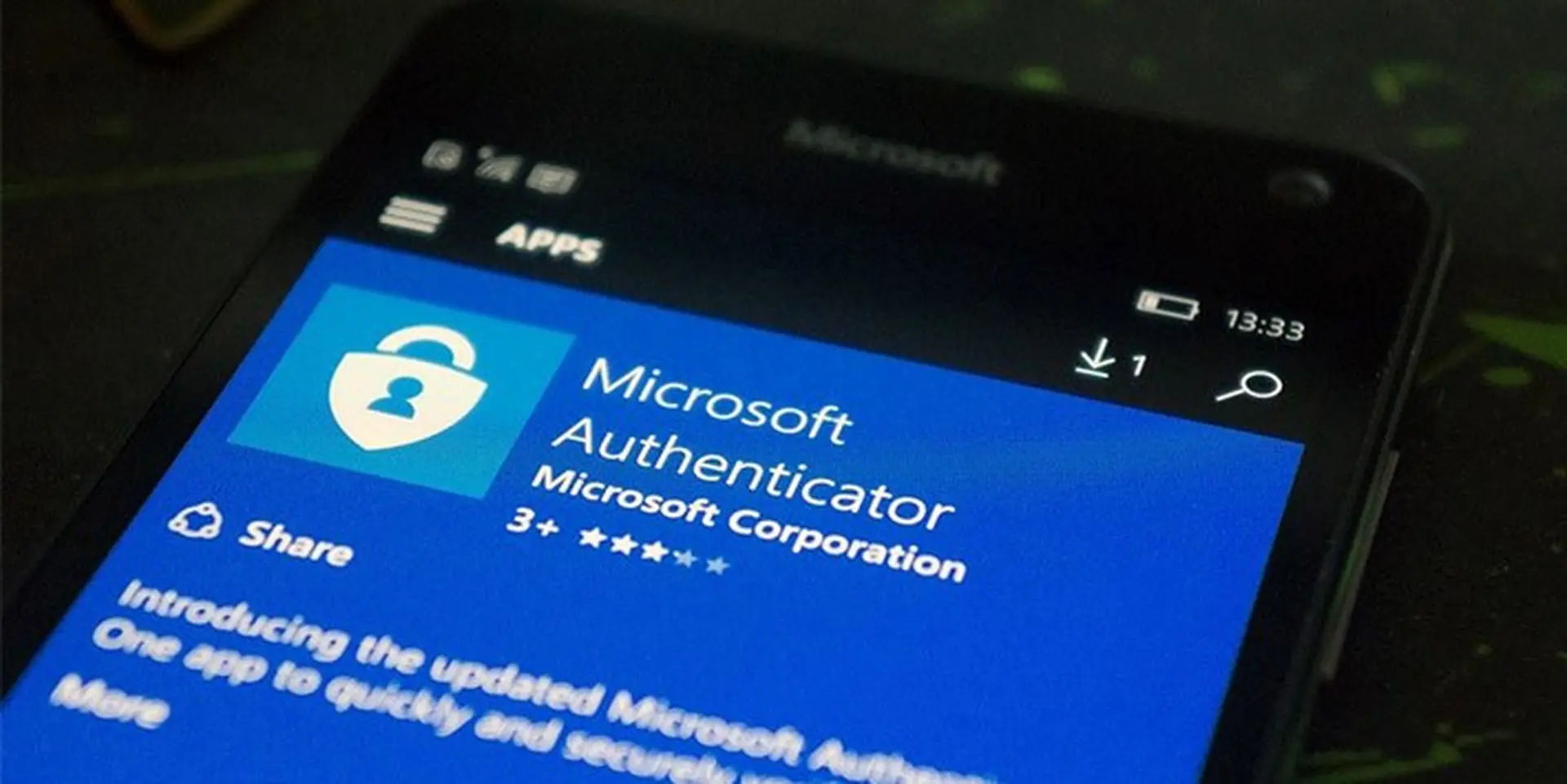 Microsoft chính thức phát hành Authenticator cho Windows 10 Mobile