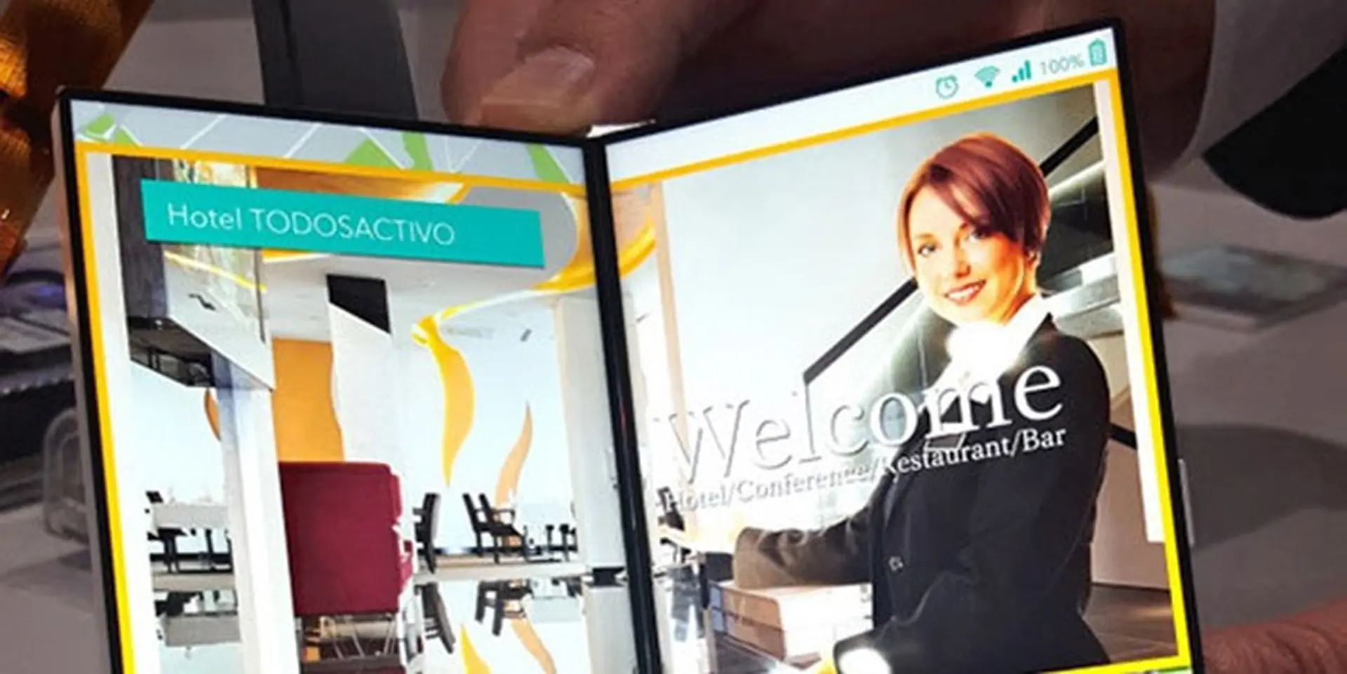 JDI ra mắt màn hình smartphone có thể đóng và gập như cuốn sách