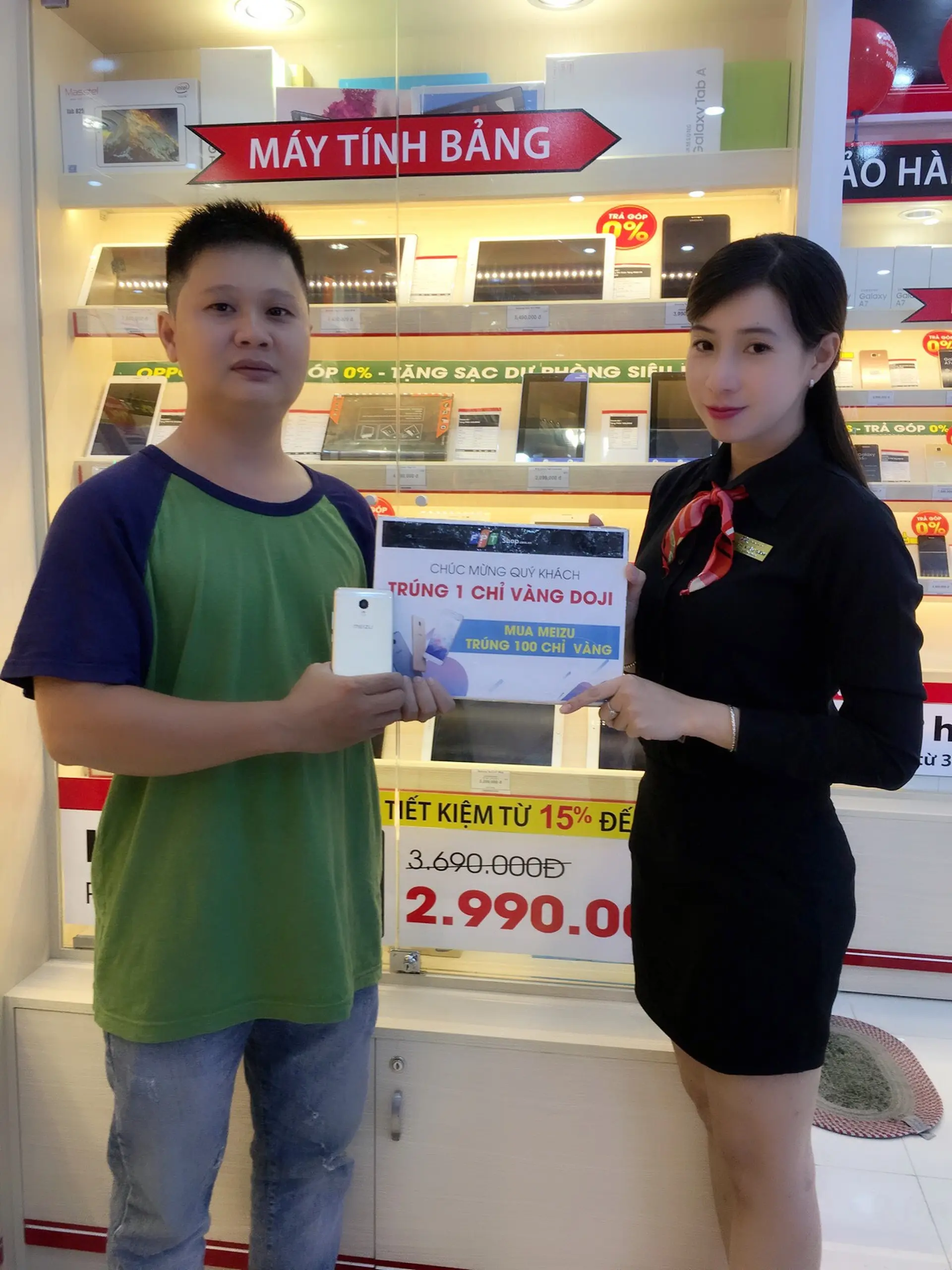 Đã tìm ra chủ nhân đầu tiên của chương trình Mua Meizu – Trúng 100 chỉ vàng tại FPT Shop 