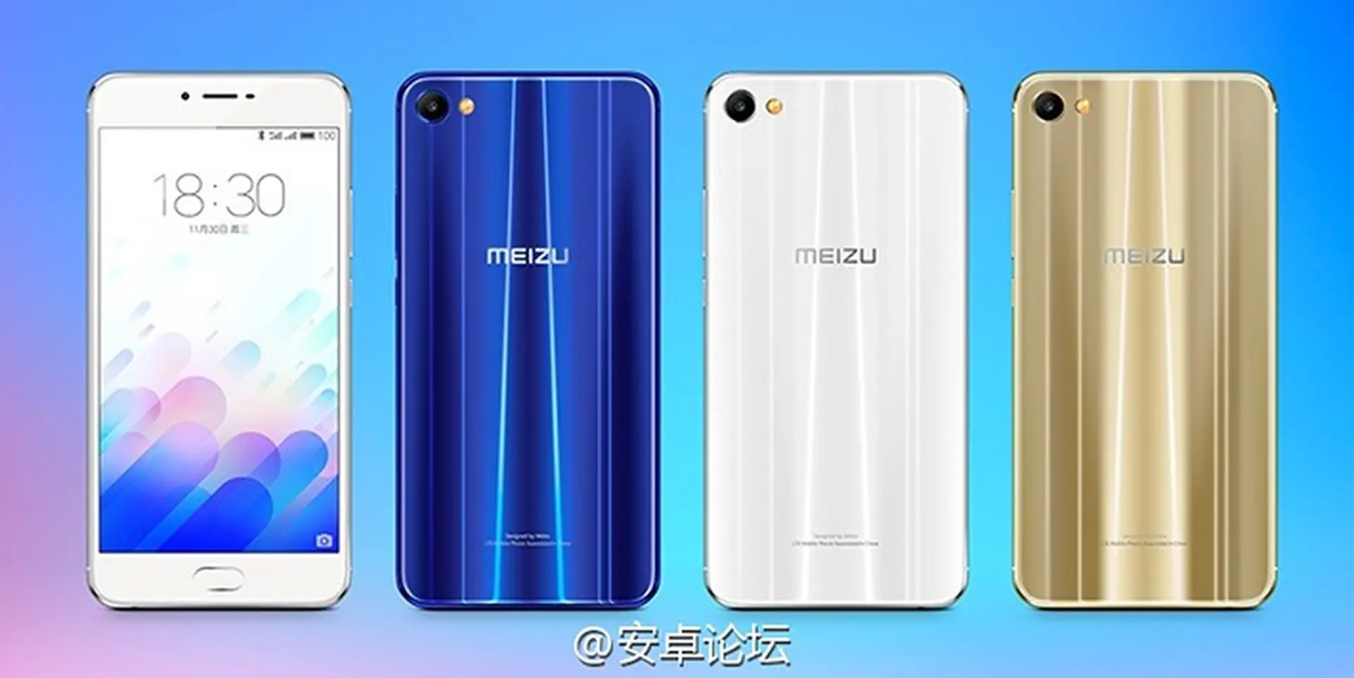 Meizu X chính thức ra mắt với mặt lưng đẹp lung linh
