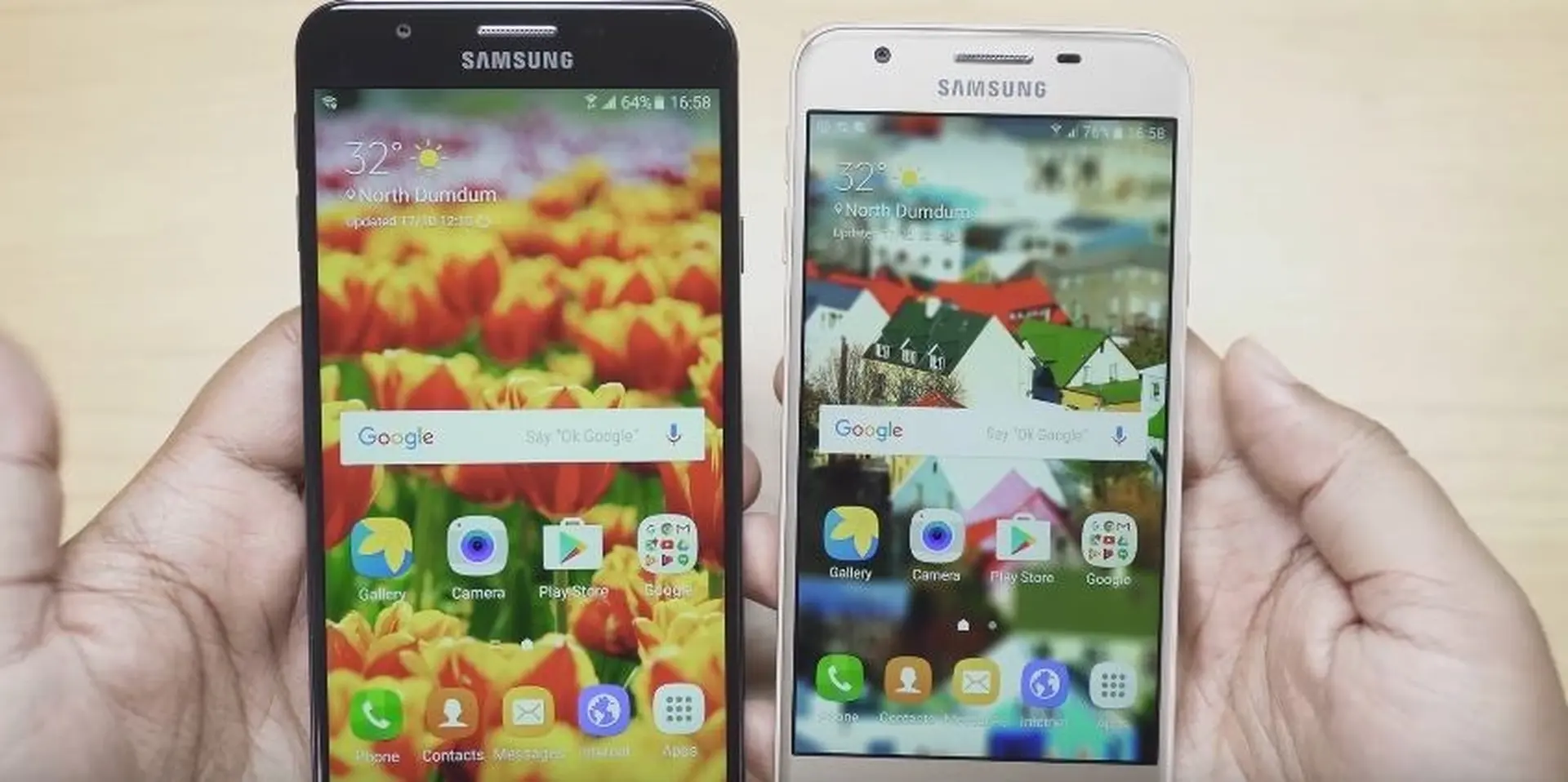 Thử nghiệm tốc độ trên Galaxy J5 Prime và J7 Prime