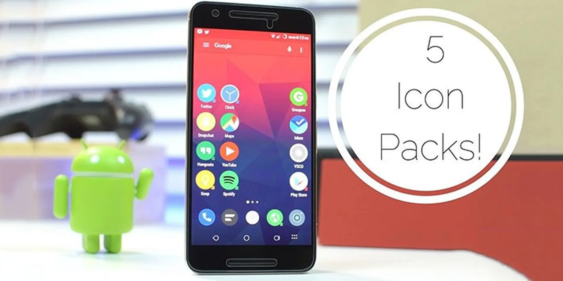 5 gói biểu tượng đẹp nhất cho smartphone Android dịp cuối năm nay