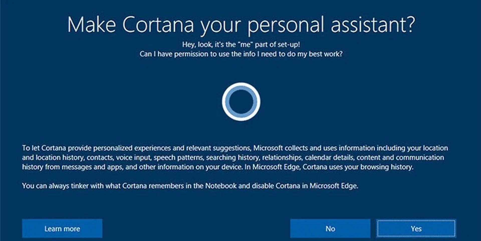 Trong tương lai, người dùng có thể cài win bằng Cortana
