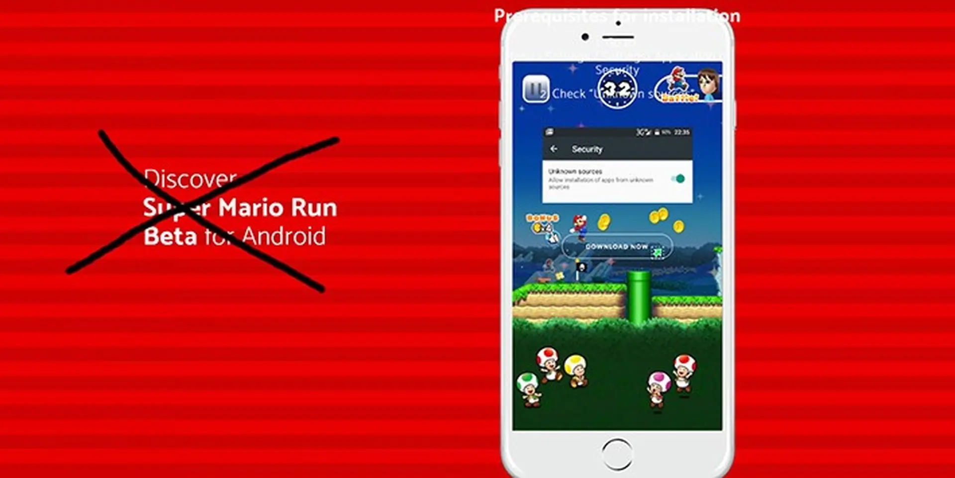 Android: Chỉ có thể cài đặt Super Mario Run từ CH Play, hãy cảnh giác lừa đảo!