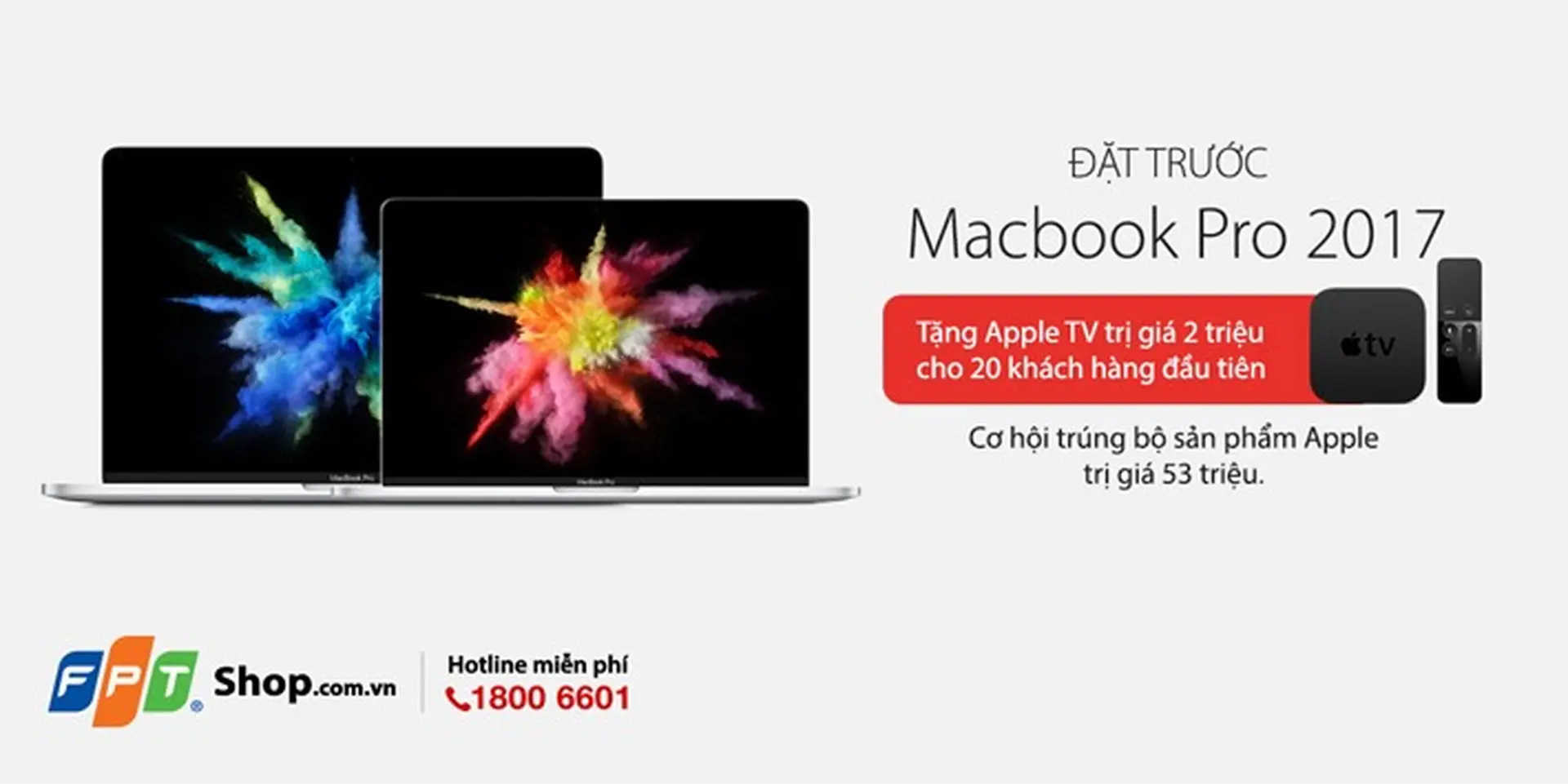 MacBook Pro 2017 chính hãng sắp lên kệ tại Việt Nam