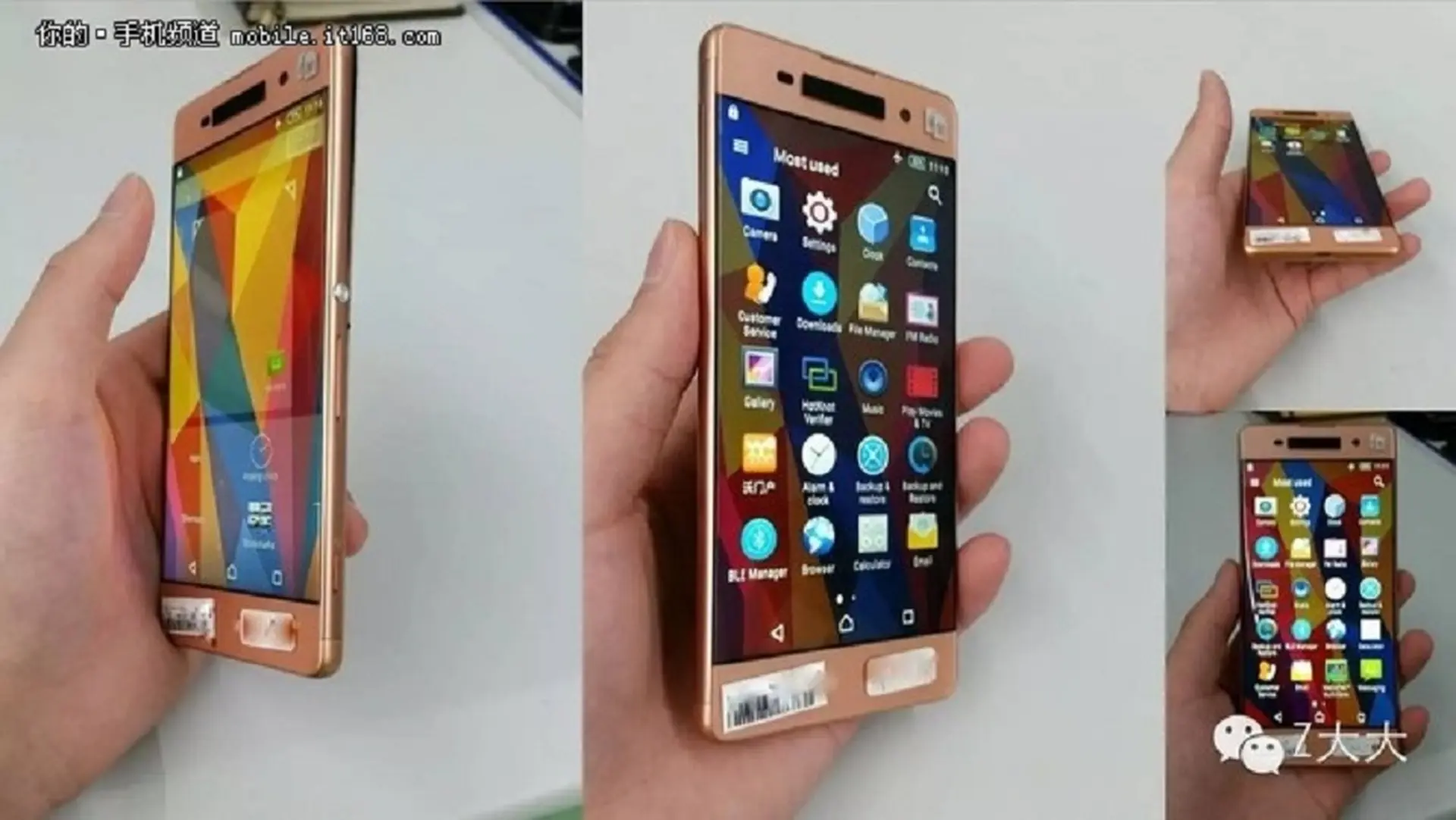 Thích thú với Sony Xperia C6 Rose Gold mới, viền bezel cực mỏng