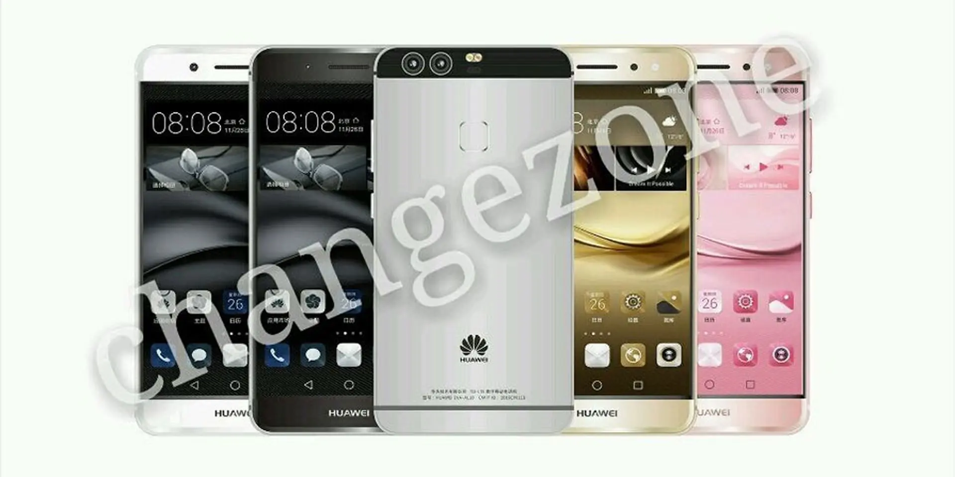 Huawei P9 xuất hiện trong hình ảnh sắc nét với 5 sắc màu và cụm camera kép