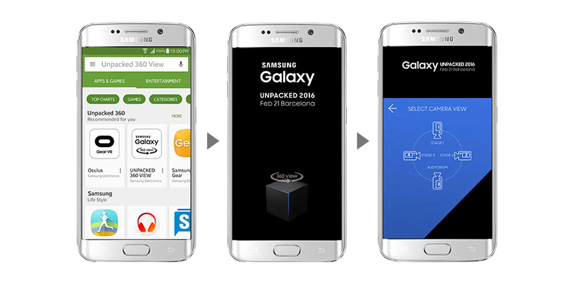 Xem trực tiếp lễ ra mắt Galaxy S7 bằng ứng dụng của Samsung
