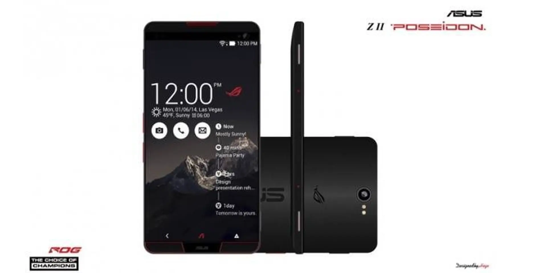 Asus sắp ra mắt Asus Z2 Poseidon, siêu smartphone cho game thủ