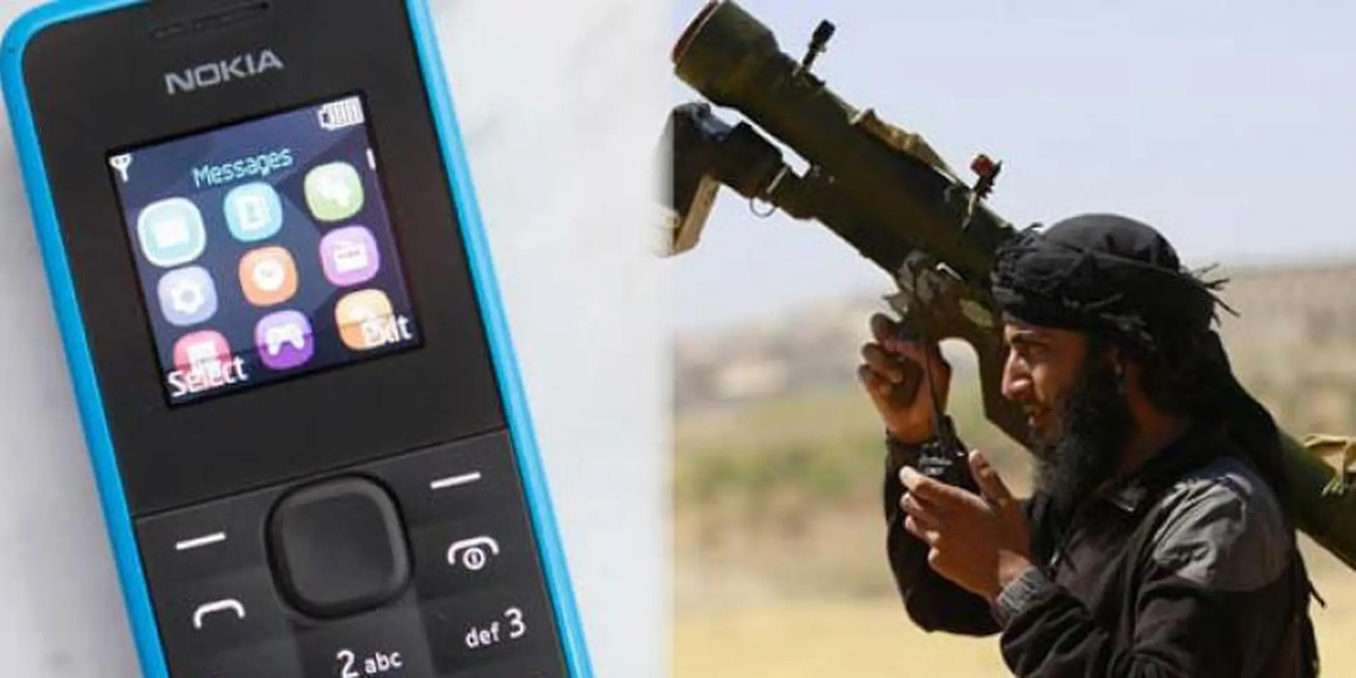 Khủng bố ISIS thường xuyên dùng Nokia 105 để ... đặt bom