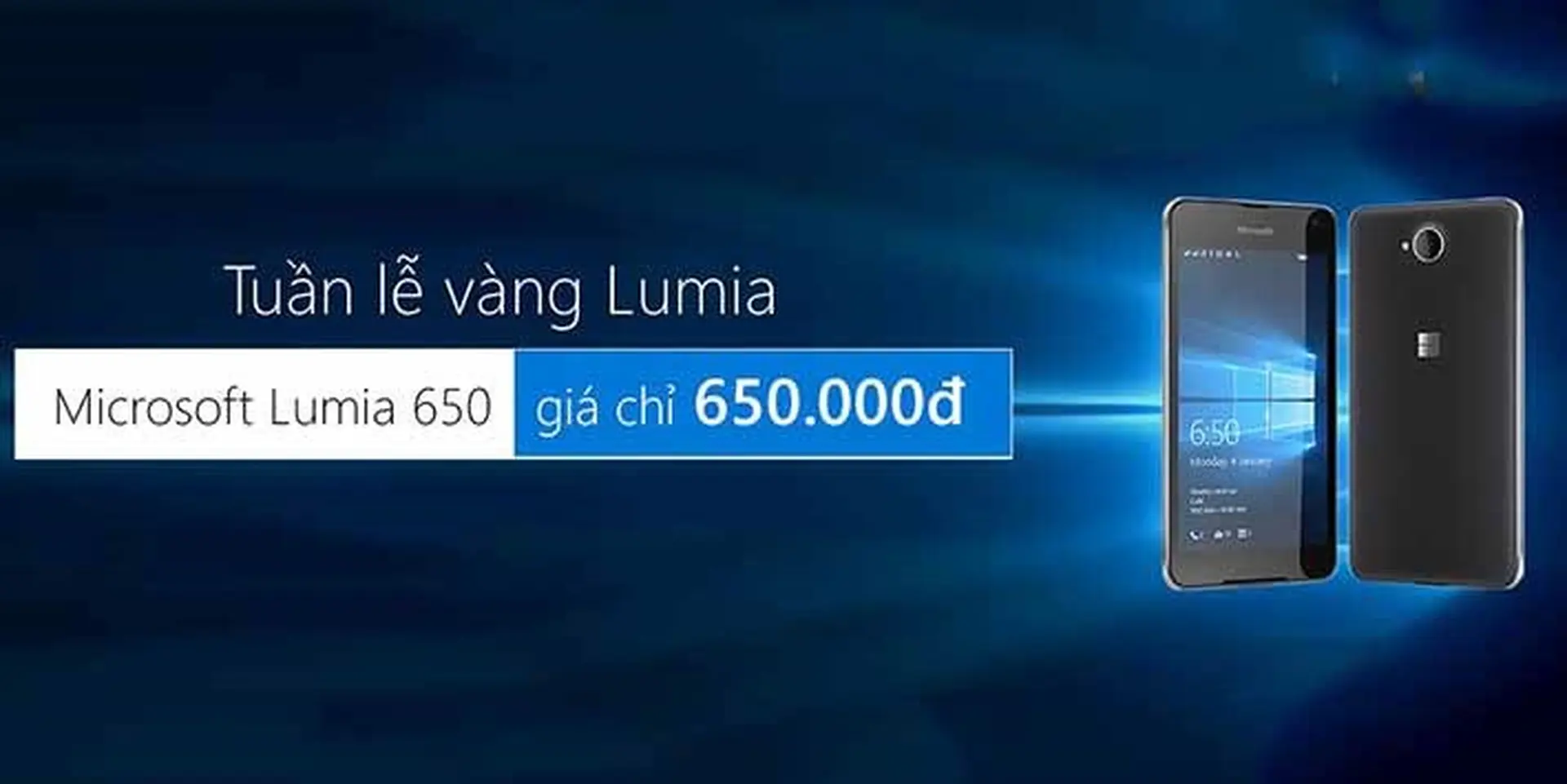 [HOT] Mua Lumia 650 tại FPT Shop giá chỉ 650.000 đồng