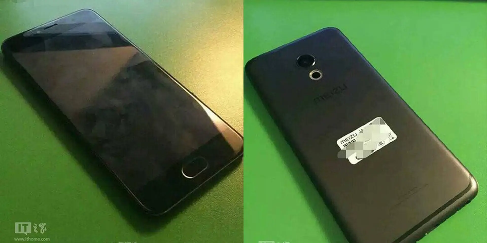 Rò rỉ hình ảnh Meizu Pro 6 phiên bản màu đen 