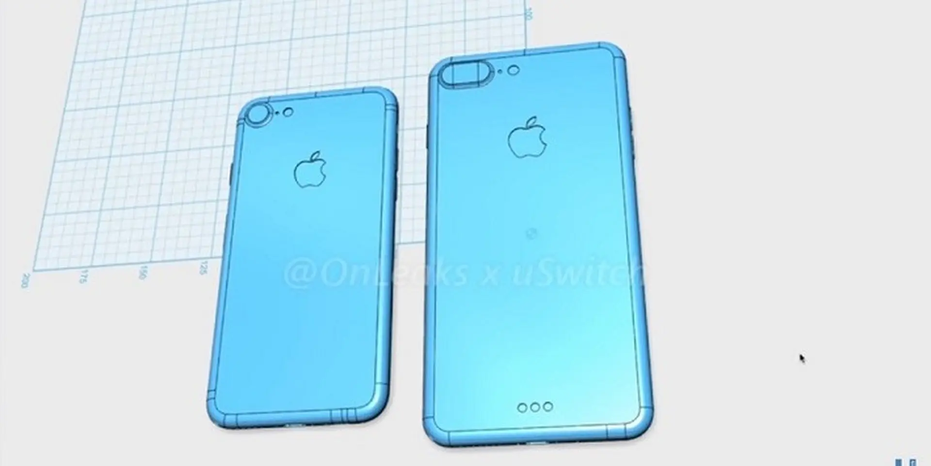Cận cảnh thiết kế iPhone 7 và iPhone 7 Plus qua video mô hình 3D