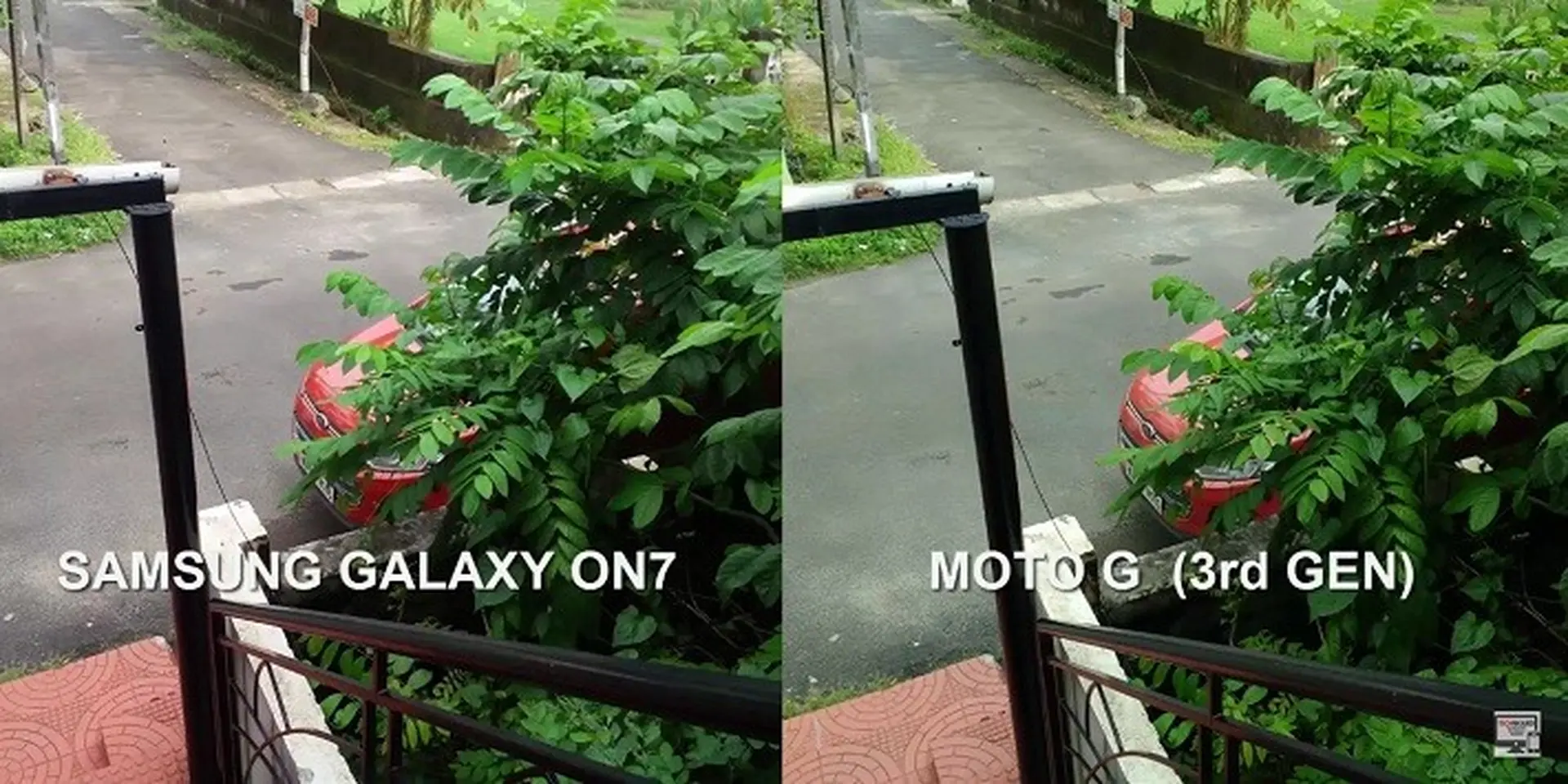 So sánh ảnh chụp giữa Galaxy On7 và Moto G