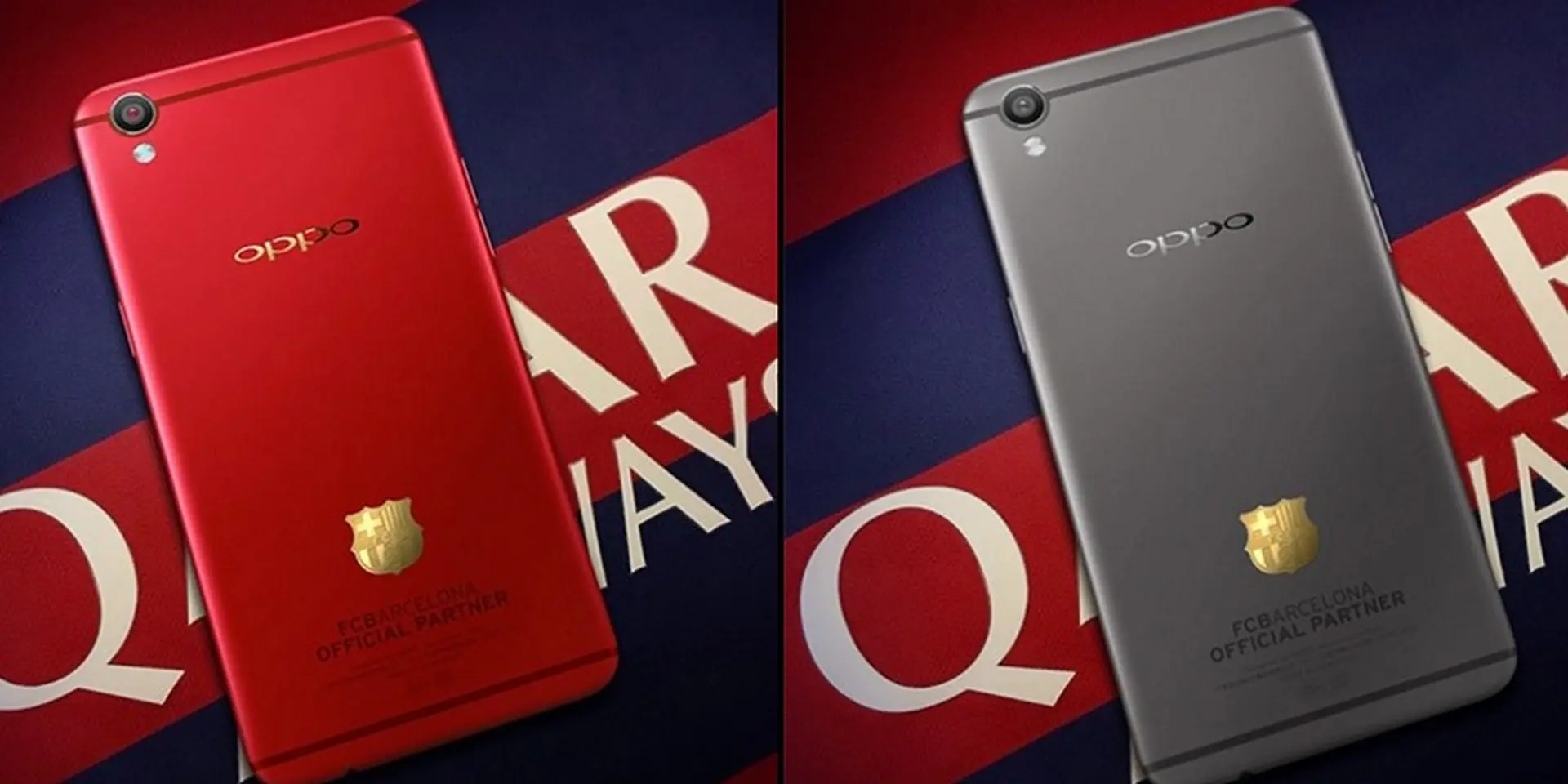 OPPO chuẩn bị ra mắt F1 Plus phiên bản Barcelona Edition 