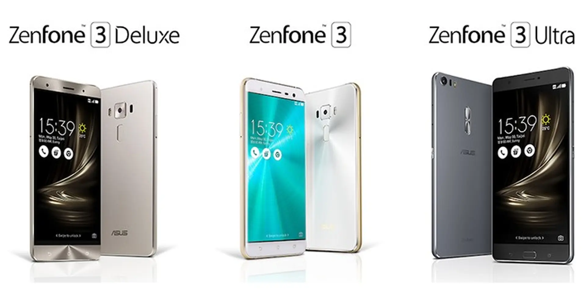 Asus chính thức ra mắt ZenFone 3, ZenFone 3 Deluxe, ZenFone 3 Ultra