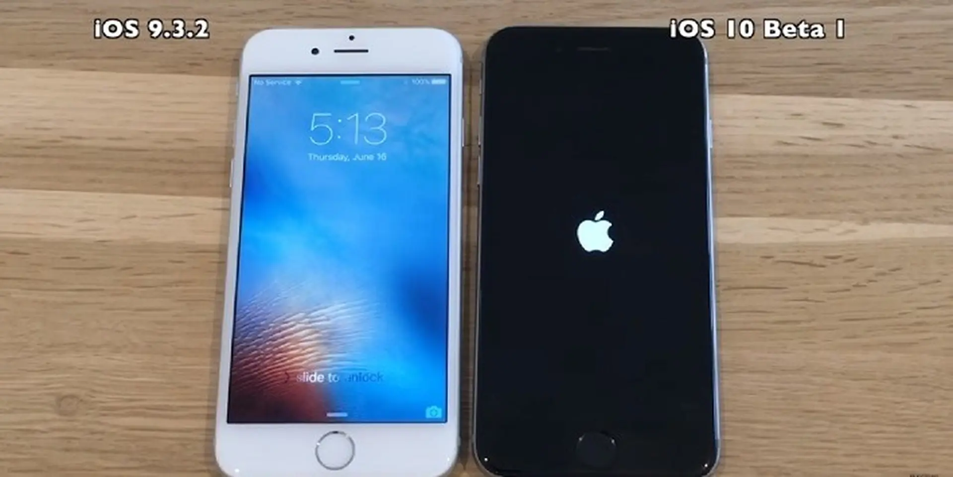 So sánh tốc độ iOS 10 Beta 1 vs iOS 9.3.2 trên tất cả dòng iPhone