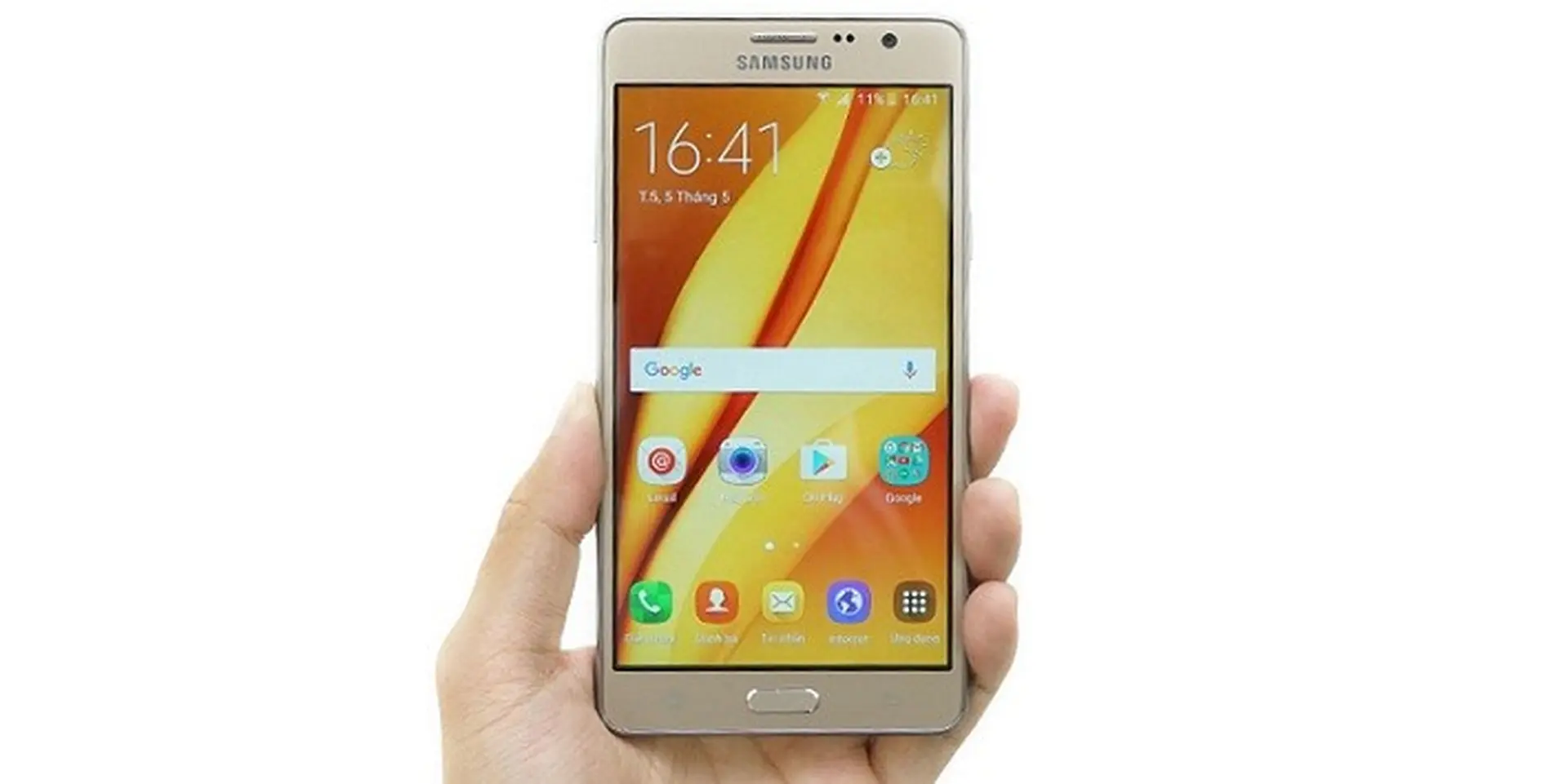 Cách gửi tin nhắn kèm hình, video, âm thanh trên Galaxy On7