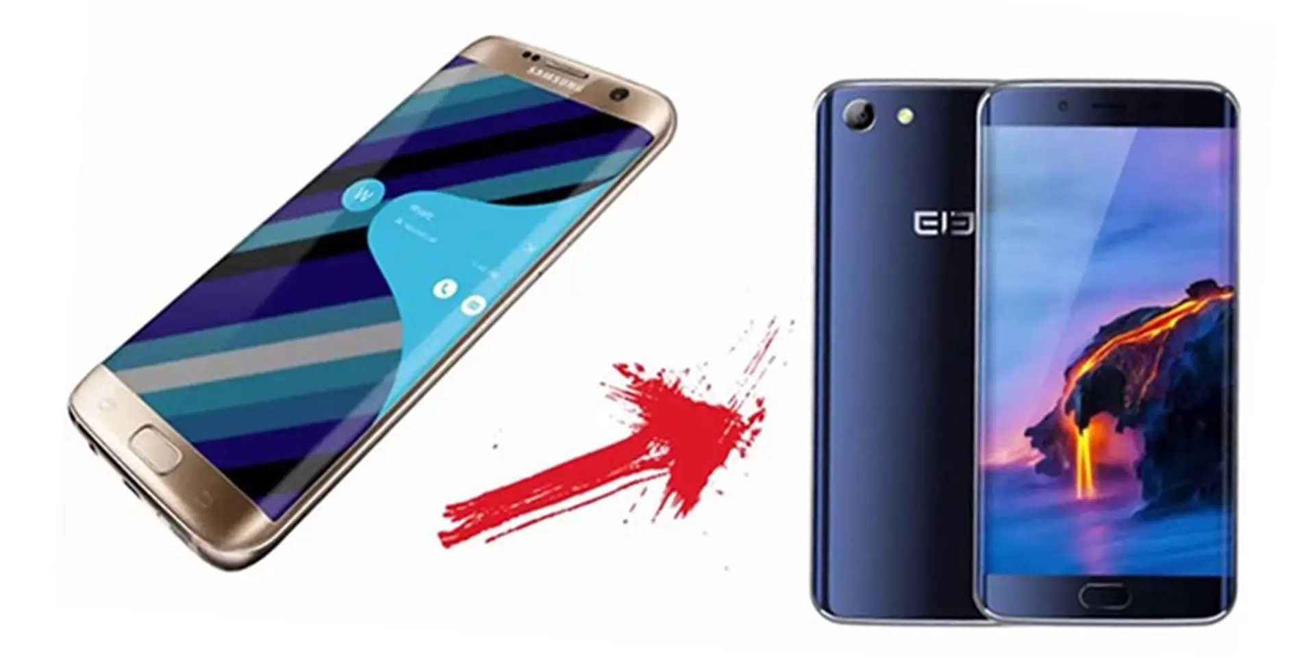 Elephone S7 sẽ có màn hình cong giống Samsung Galaxy Note 7