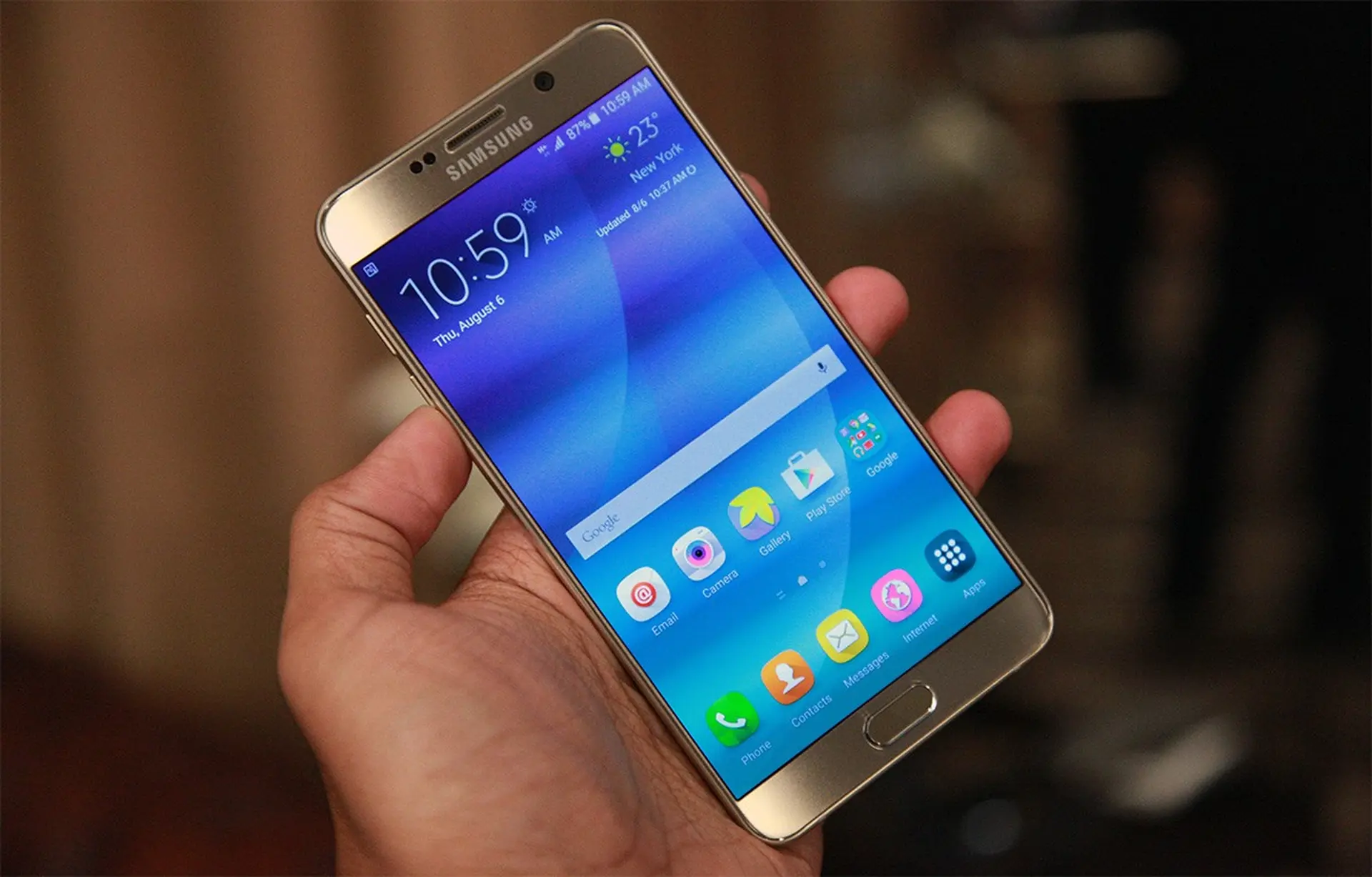 Samsung Galaxy Note5 nhận bản vá lỗi bảo mật tháng Bảy tại Ấn Độ