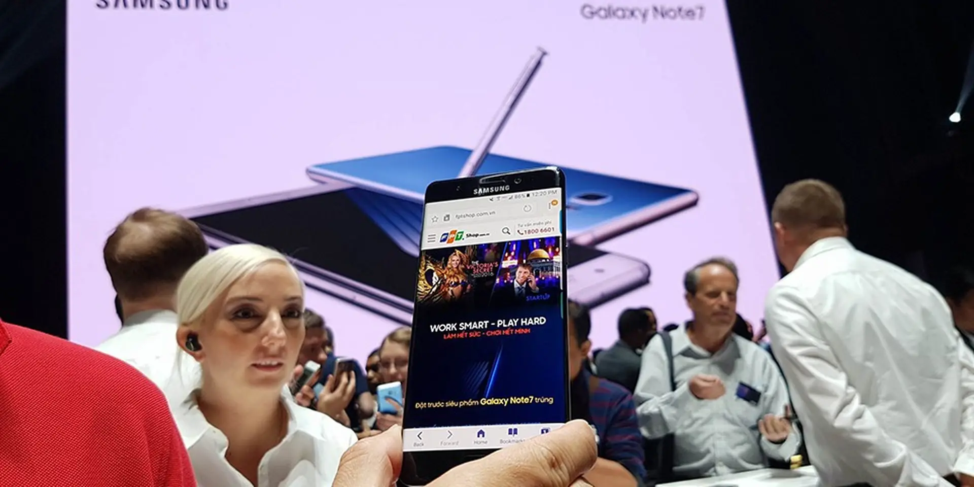 Tổng hợp sự kiện ra mắt Galaxy Note 7 tại New York 