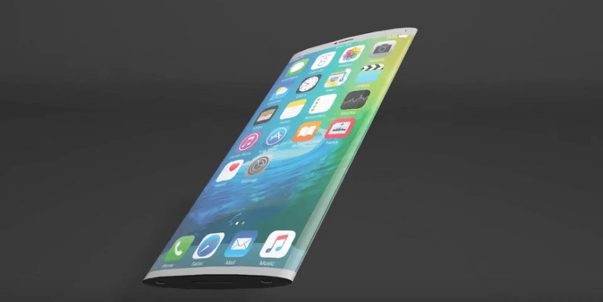 iPhone năm sau sẽ có 2 cạnh cong, nút Home trong màn hình