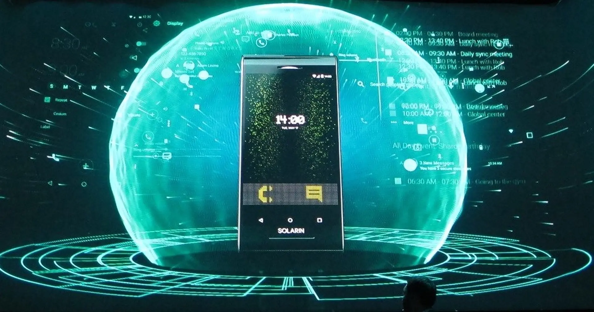 Trên tay điện thoại Solarin: Thiết kế độc đáo, bảo mật cấp quân đội