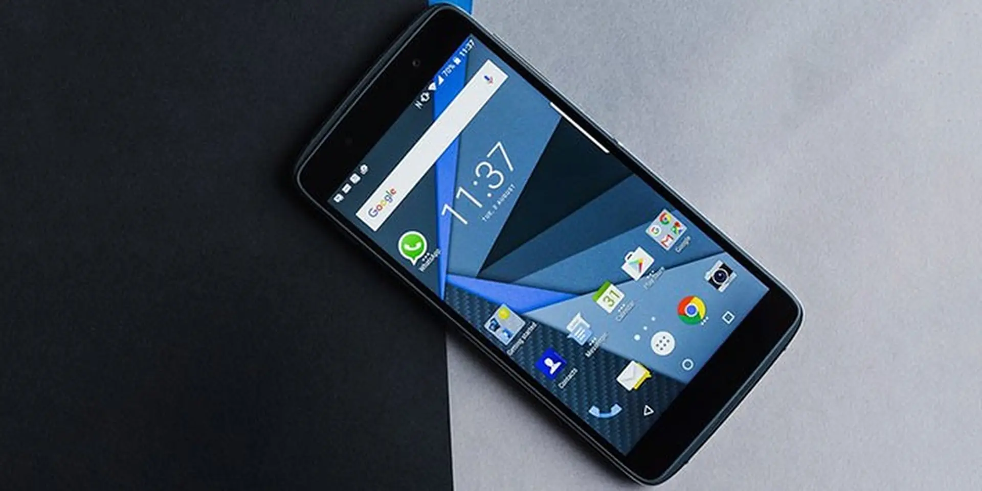 BlackBerry DTEK60 sẽ là chiếc điện thoại dâu đen đầu tiên có cảm biến vân tay