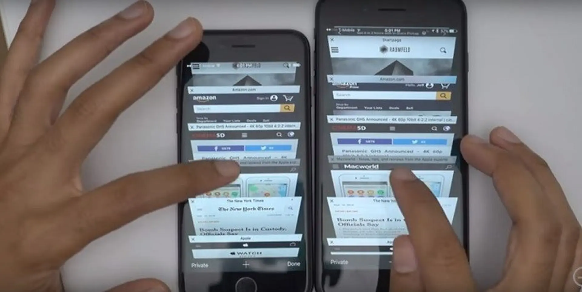 iPhone 7 Plus RAM 3GB có mượt hơn iPhone 7 RAM 2GB?