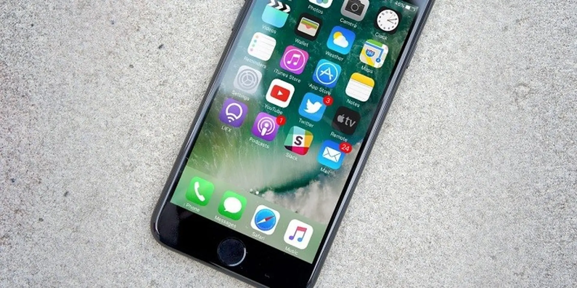 Hướng dẫn chụp ảnh màn hình trên Apple iPhone 7