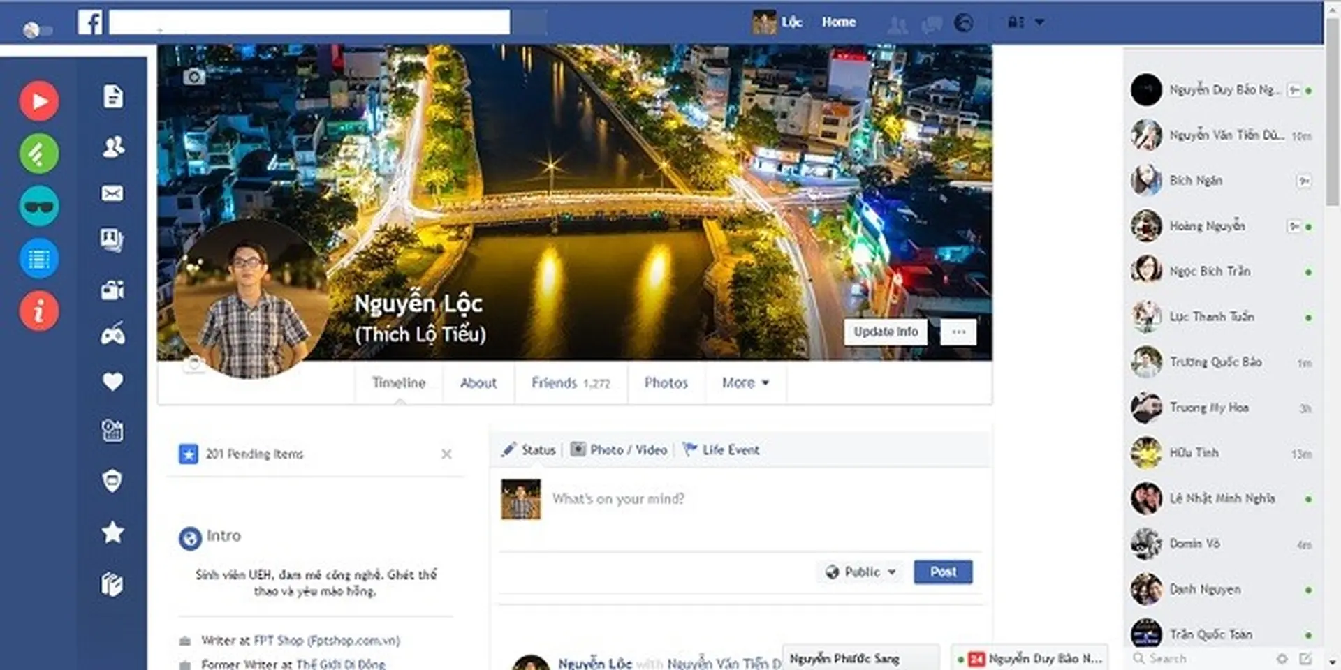 Làm sao đổi giao diện Facebook, đẹp và chuyên nghiệp hơn?