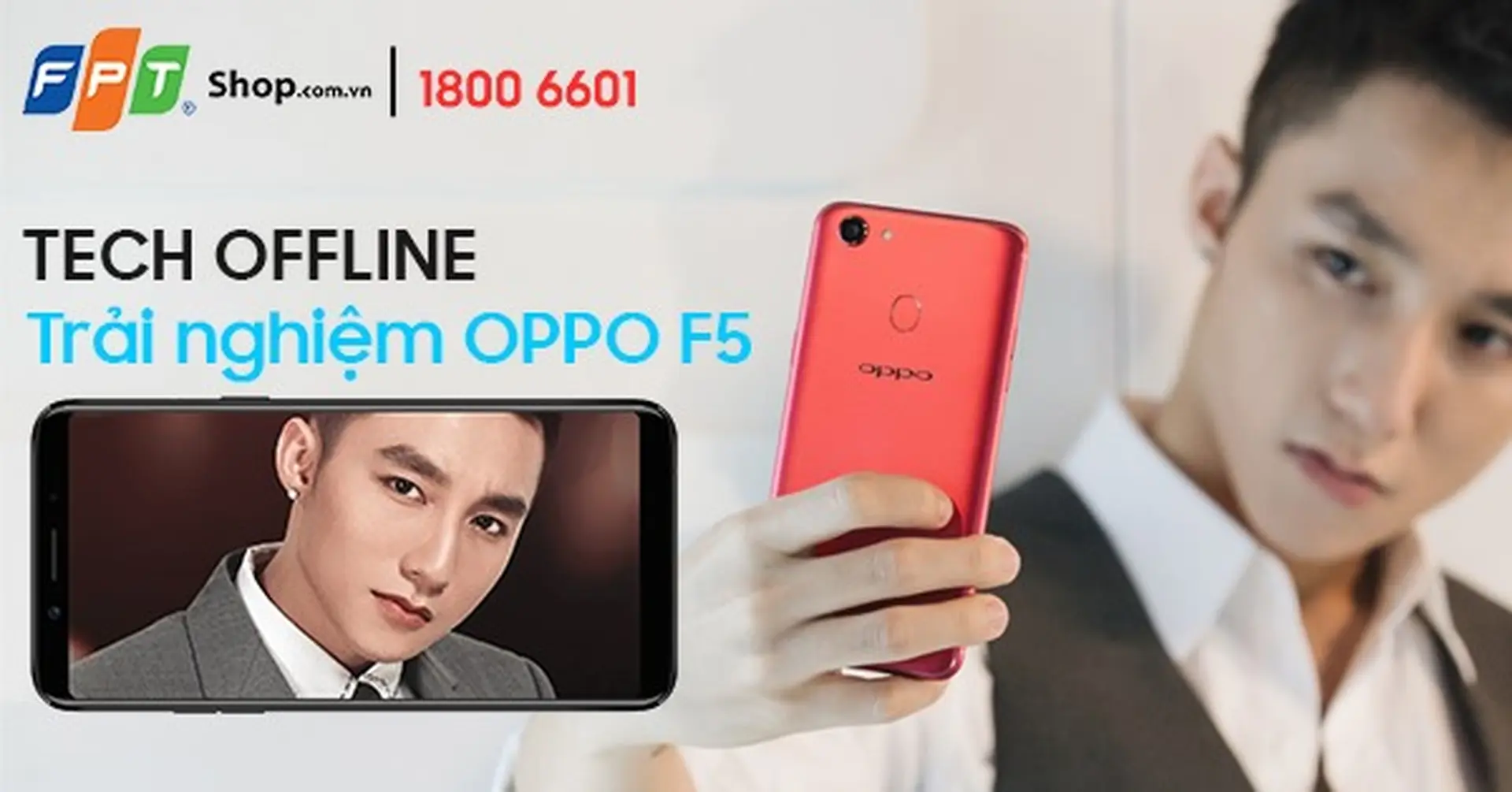 Tech Offline: Khám phá chuyên gia selfie mới OPPO F5 cùng FPT Shop